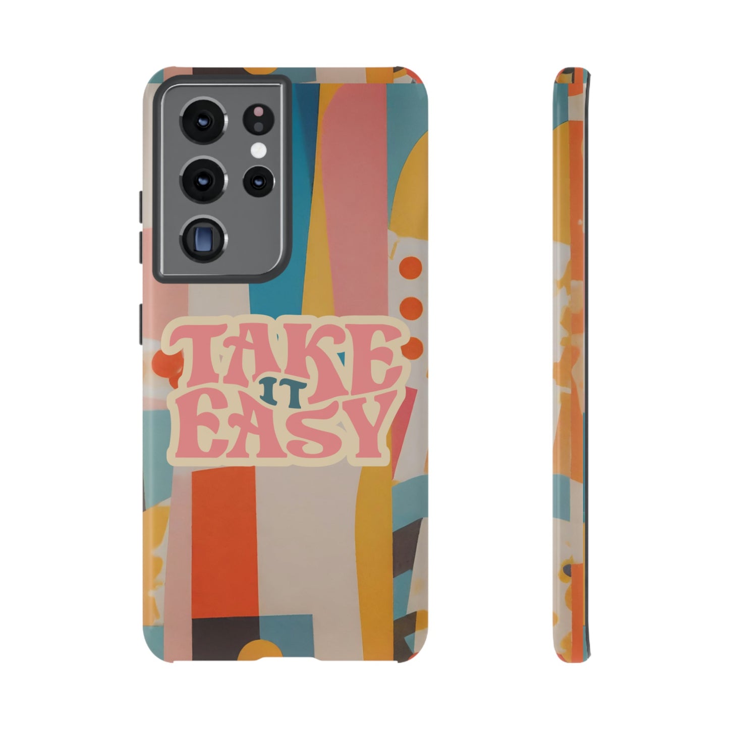 Take It Easy Wallpaper Phone Case | iPhone 15 Plus/ Pro, 14, 13, 12| Google Pixel 7, Pro, 5| Samsung Galaxy S23 All Major Phone Models