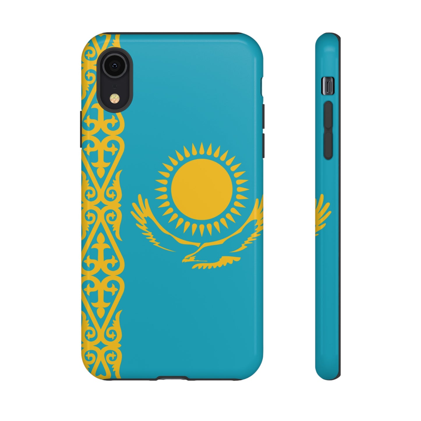 Kazakhstan Flag Phone Case | iPhone 15 Plus/ Pro, 14, 13, 12| Google Pixel 7, Pro, 5| Samsung Galaxy S23 All Major Phone Models