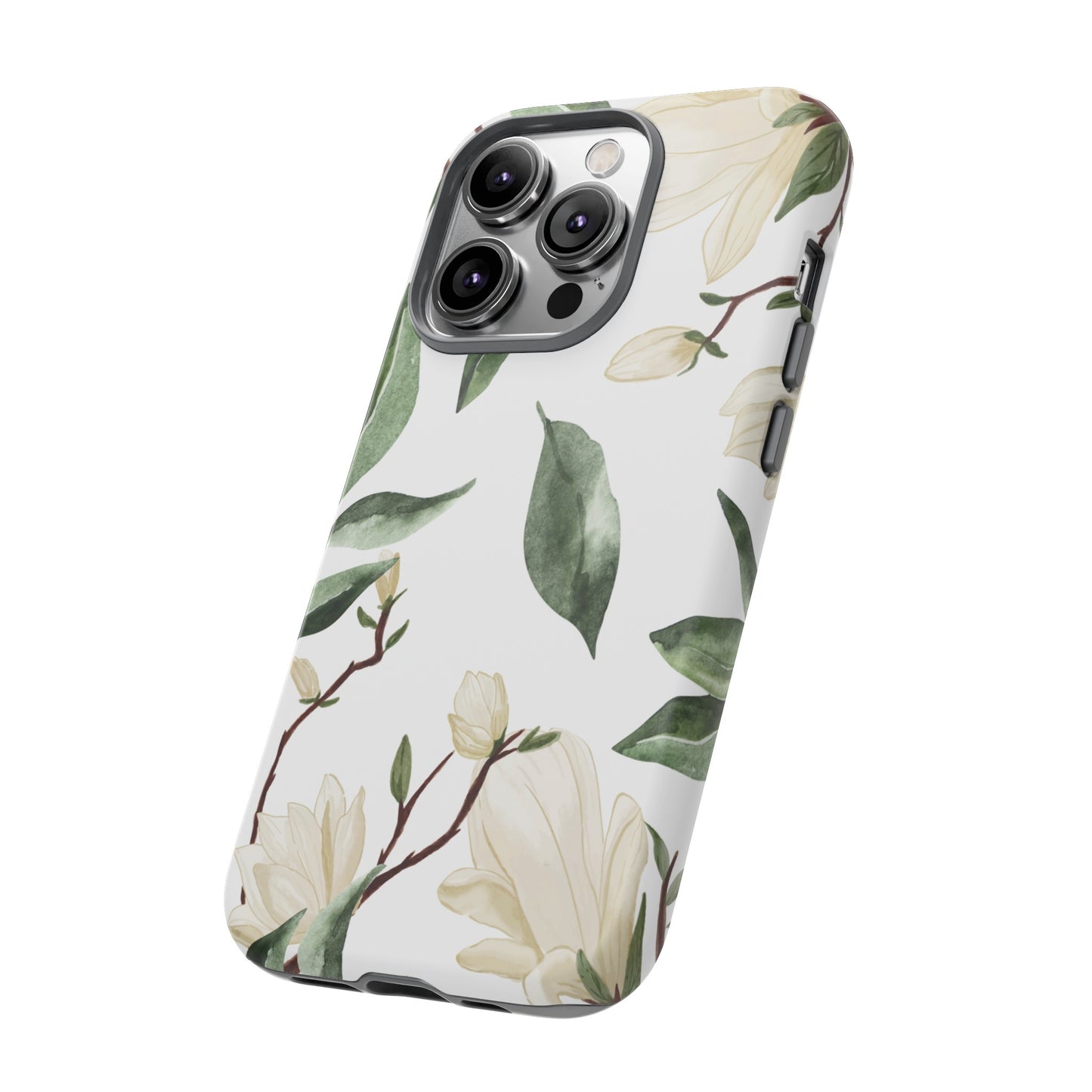 Light Floral Wallpaper Phone Case | iPhone 15 Plus/ Pro, 14, 13, 12| Google Pixel 7, Pro, 5| Samsung Galaxy S23 All Major Phone Models