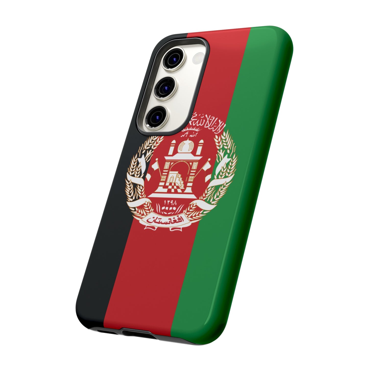 Afganistan Flag Phone Case | iPhone 15 Plus/ Pro, 14, 13, 12| Google Pixel 7, Pro, 5| Samsung Galaxy S23 All Major Phone Models