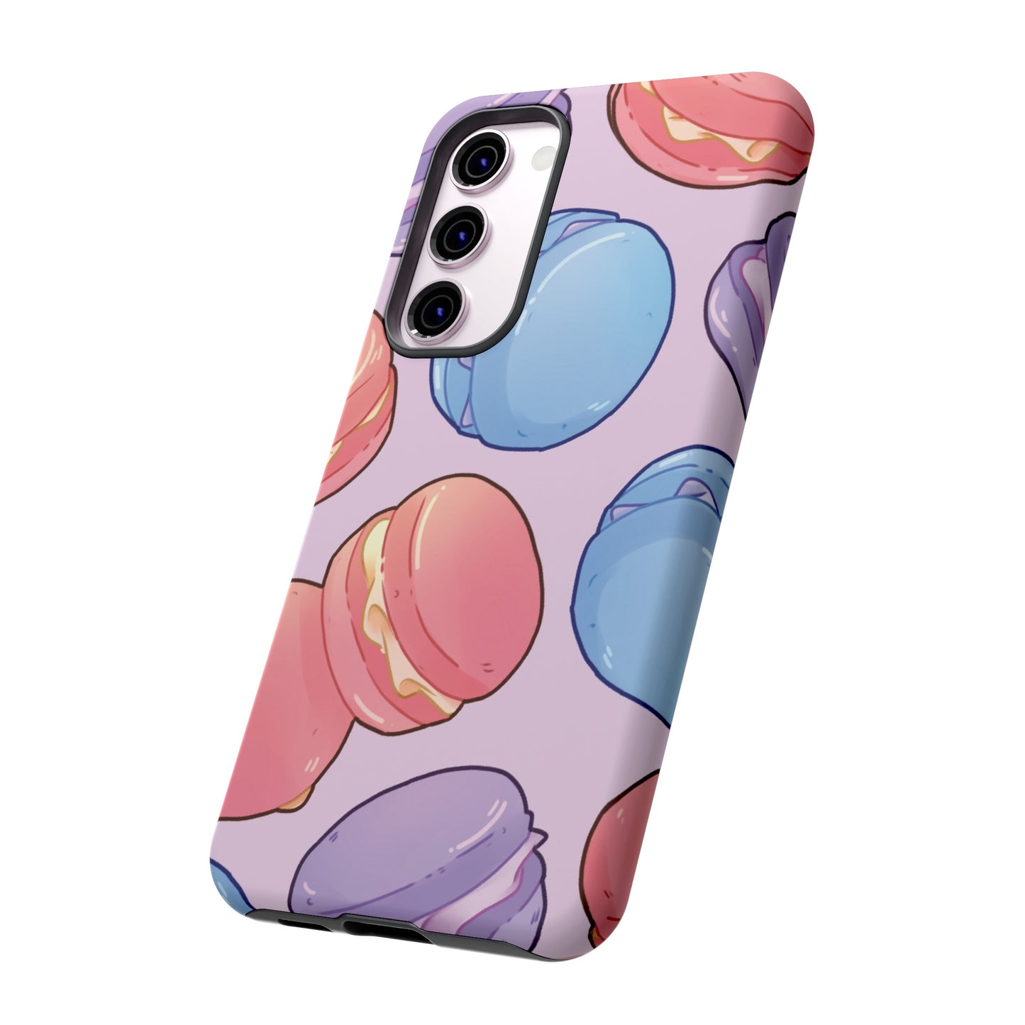 Macaron Wallpaper Phone Case | iPhone 15 Plus/ Pro, 14, 13, 12| Google Pixel 7, Pro, 5| Samsung Galaxy S23 All Major Phone Models