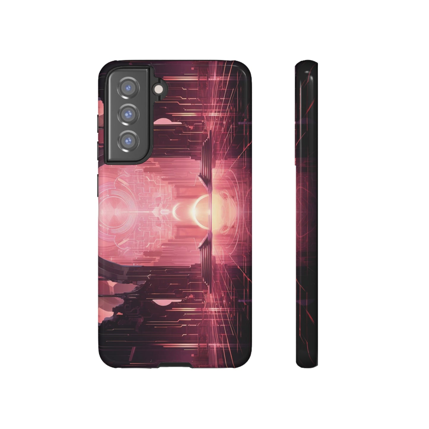 Sci-Fi Hall Wallpaper Phone Case | iPhone 15 Plus/ Pro, 14, 13, 12| Google Pixel 7, Pro, 5| Samsung Galaxy S23 All Major Phone Models