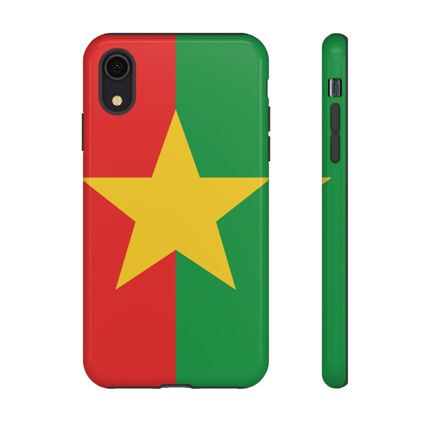 Burkina Faso Flag Phone Case | iPhone 15 Plus/ Pro, 14, 13, 12| Google Pixel 7, Pro, 5| Samsung Galaxy S23 All Major Phone Models