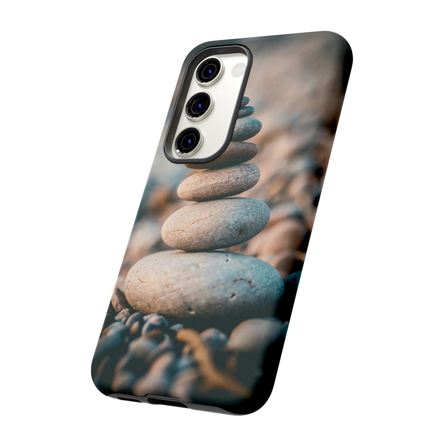 Rock Stack Wallpaper Phone Case | iPhone 15 Plus/ Pro, 14, 13, 12| Google Pixel 7, Pro, 5| Samsung Galaxy S23 All Major Phone Models