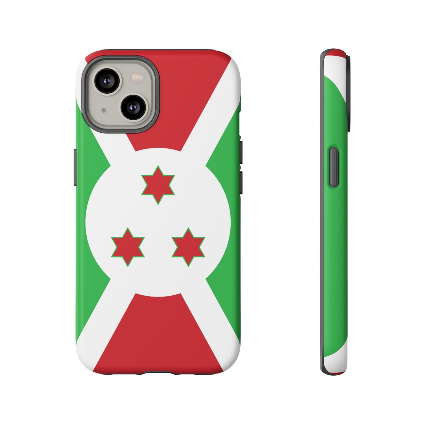 Burundi Flag Phone Case | iPhone 15 Plus/ Pro, 14, 13, 12| Google Pixel 7, Pro, 5| Samsung Galaxy S23 All Major Phone Models