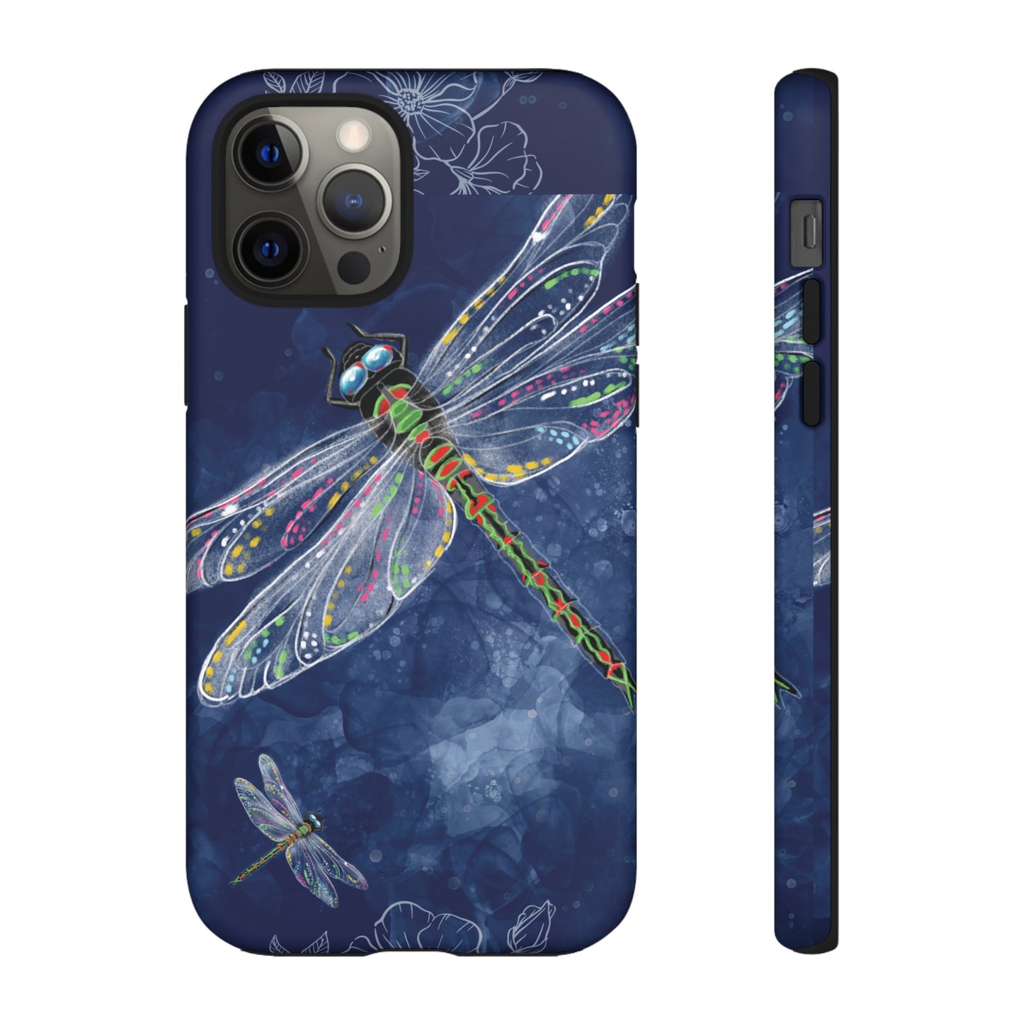 Dragonfly Wallpaper Phone Case | iPhone 15 Plus/ Pro, 14, 13, 12| Google Pixel 7, Pro, 5| Samsung Galaxy S23 All Major Phone Models