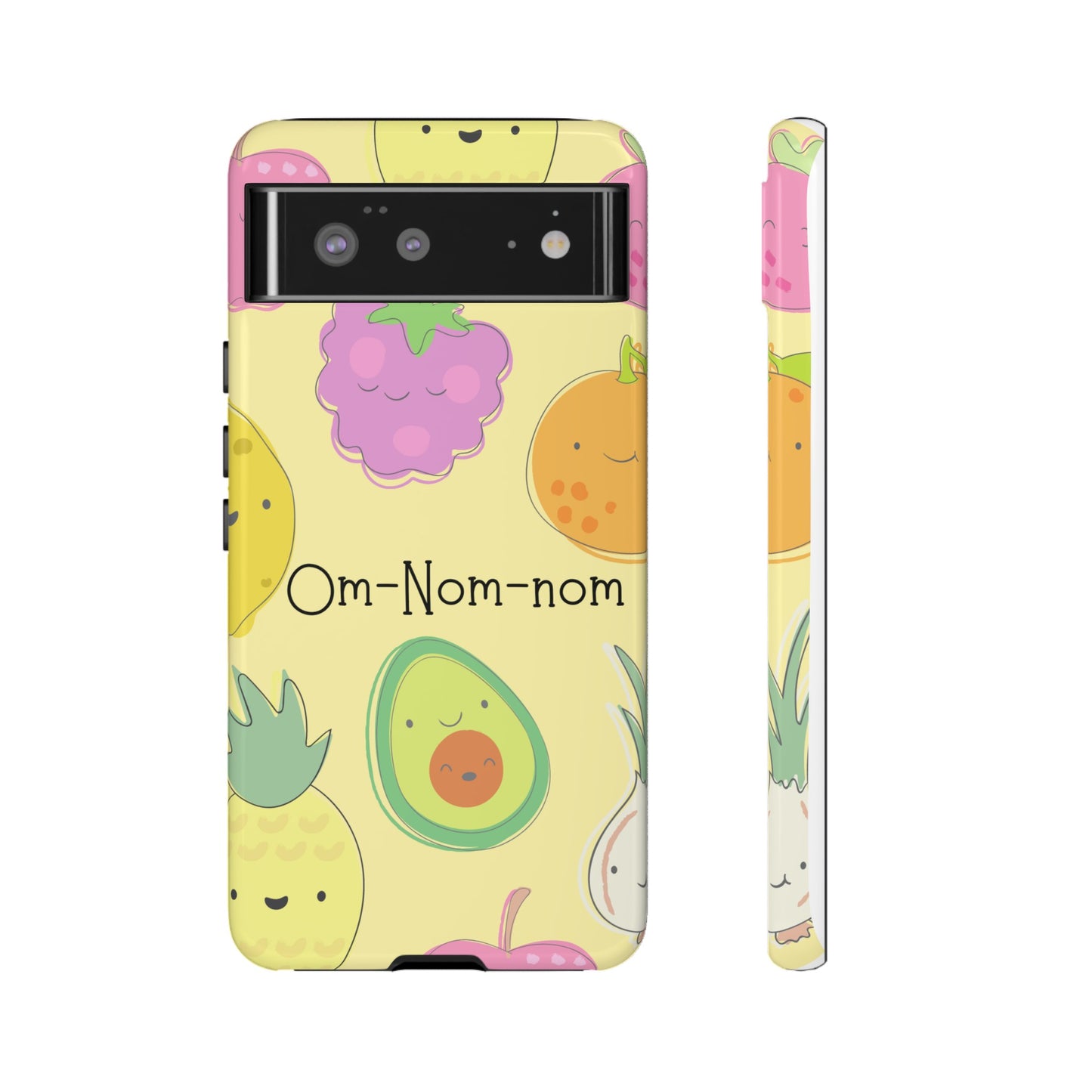 Om-Nom-Nom Phone Case | iPhone 15 Plus/ Pro, 14, 13, 12| Google Pixel 7, Pro, 5| Samsung Galaxy S23 All Major Phone Models