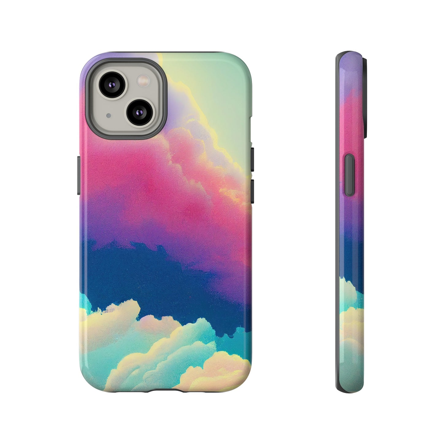 Colourful Clouds Wallpaper Phone Case | iPhone 15 Plus/ Pro, 14, 13, 12| Google Pixel 7, Pro, 5| Samsung Galaxy S23 All Major Phone Models