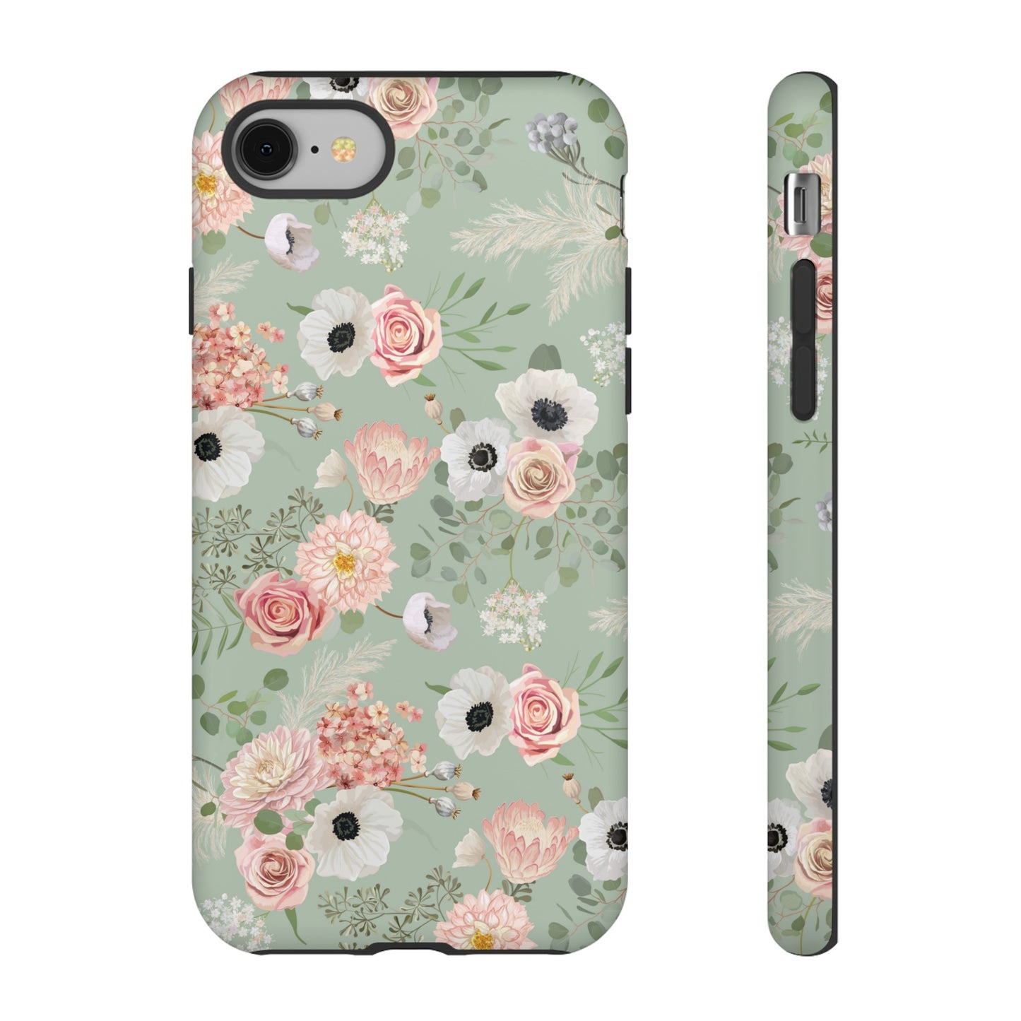 Pastel Flowers Phone Case | iPhone 15 Plus/ Pro, 14, 13, 12| Google Pixel 7, Pro, 5| Samsung Galaxy S23 All Major Phone Models