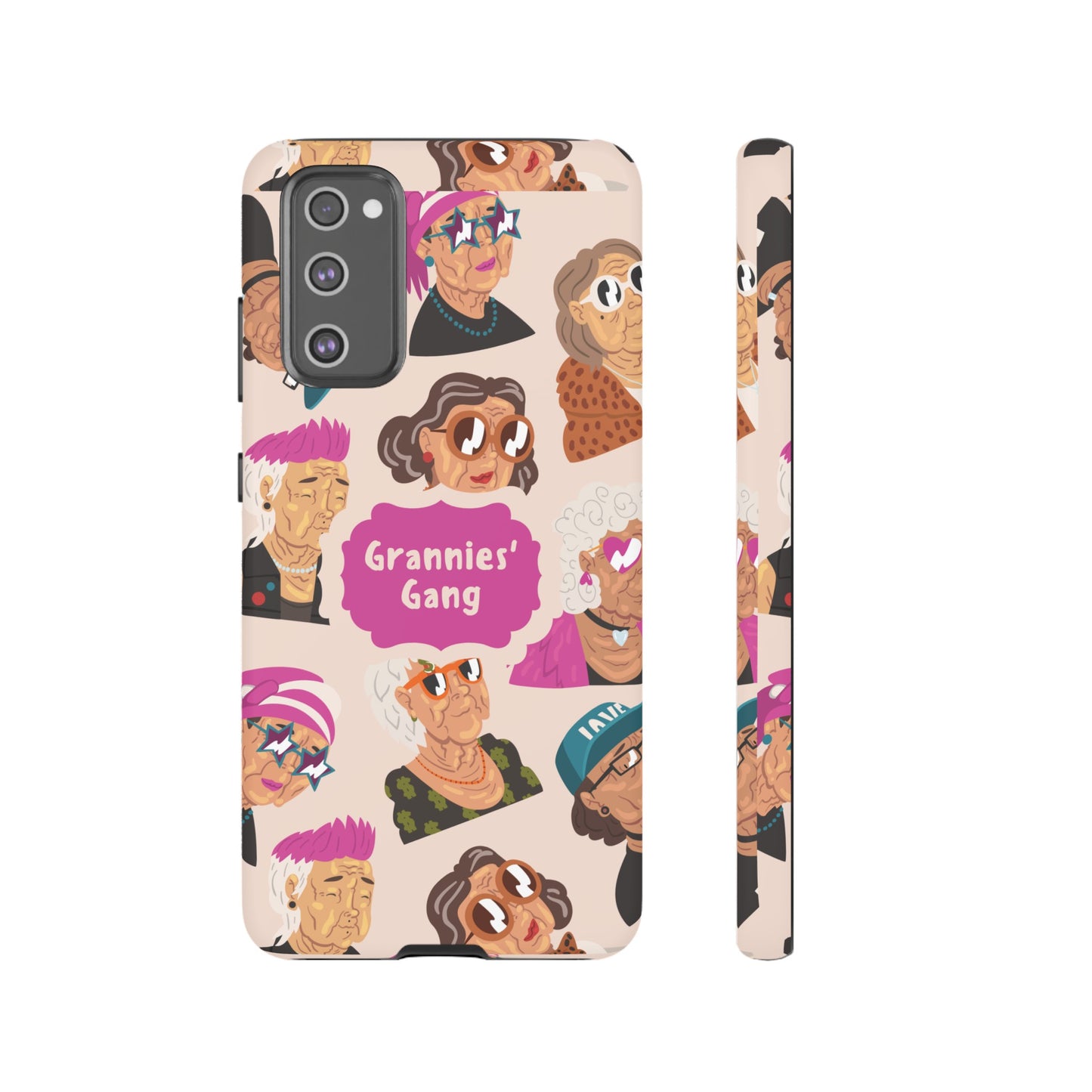 Grannies' Gang Wallpaper Phone Case | iPhone 15 Plus/ Pro, 14, 13, 12| Google Pixel 7, Pro, 5| Samsung Galaxy S23 All Major Phone Models