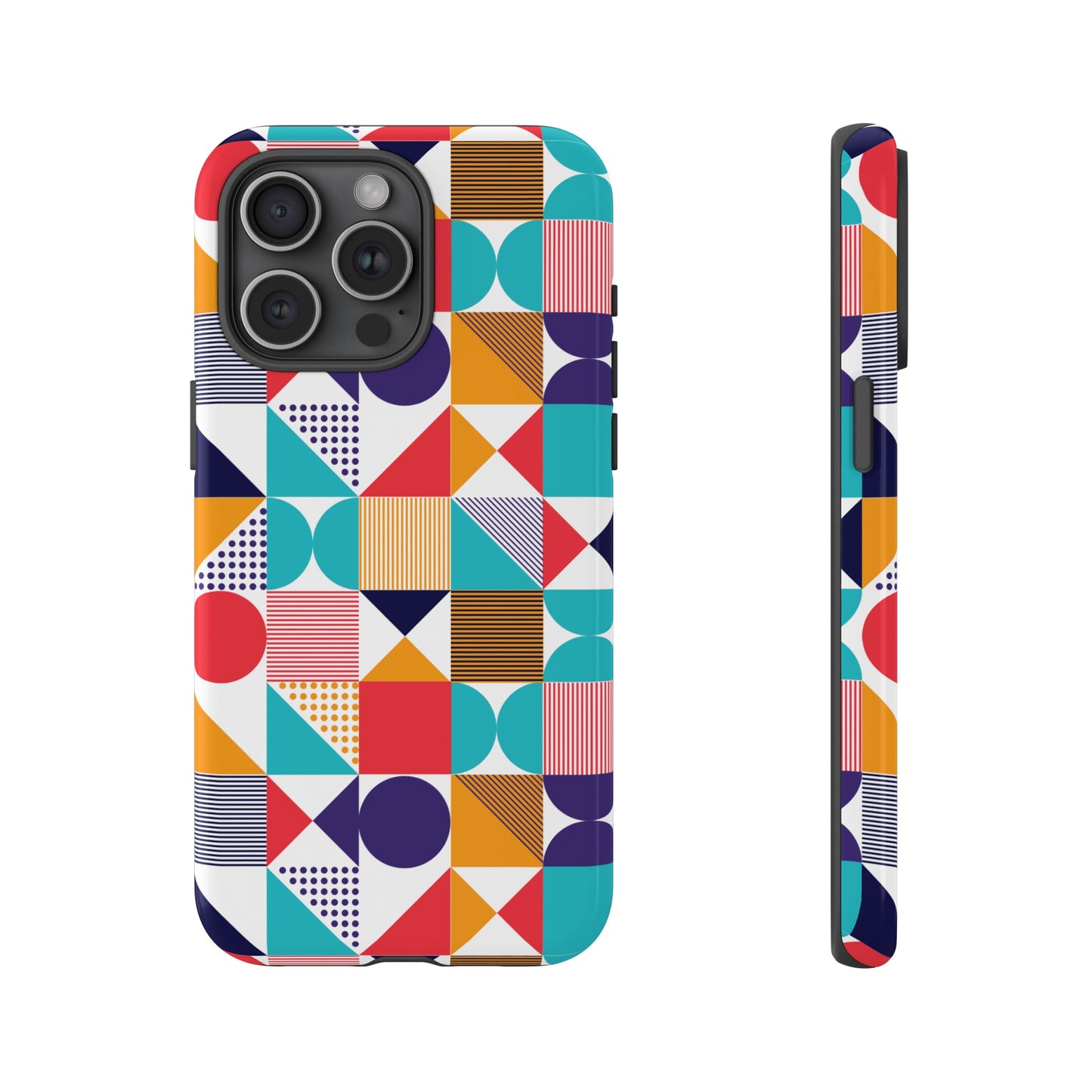 Geometric Patterned Wallpaper Phone Case | iPhone 15 Plus/ Pro, 14, 13, 12| Google Pixel 7, Pro, 5|Samsung Galaxy S23 All Major Phone Models