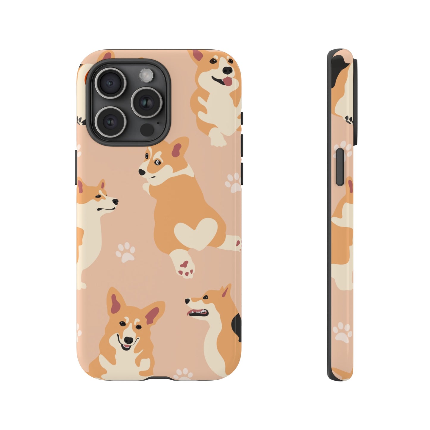 Corgi Wallpaper Phone Case | iPhone 15 Plus/ Pro, 14, 13, 12| Google Pixel 7, Pro, 5| Samsung Galaxy S23 All Major Phone Models