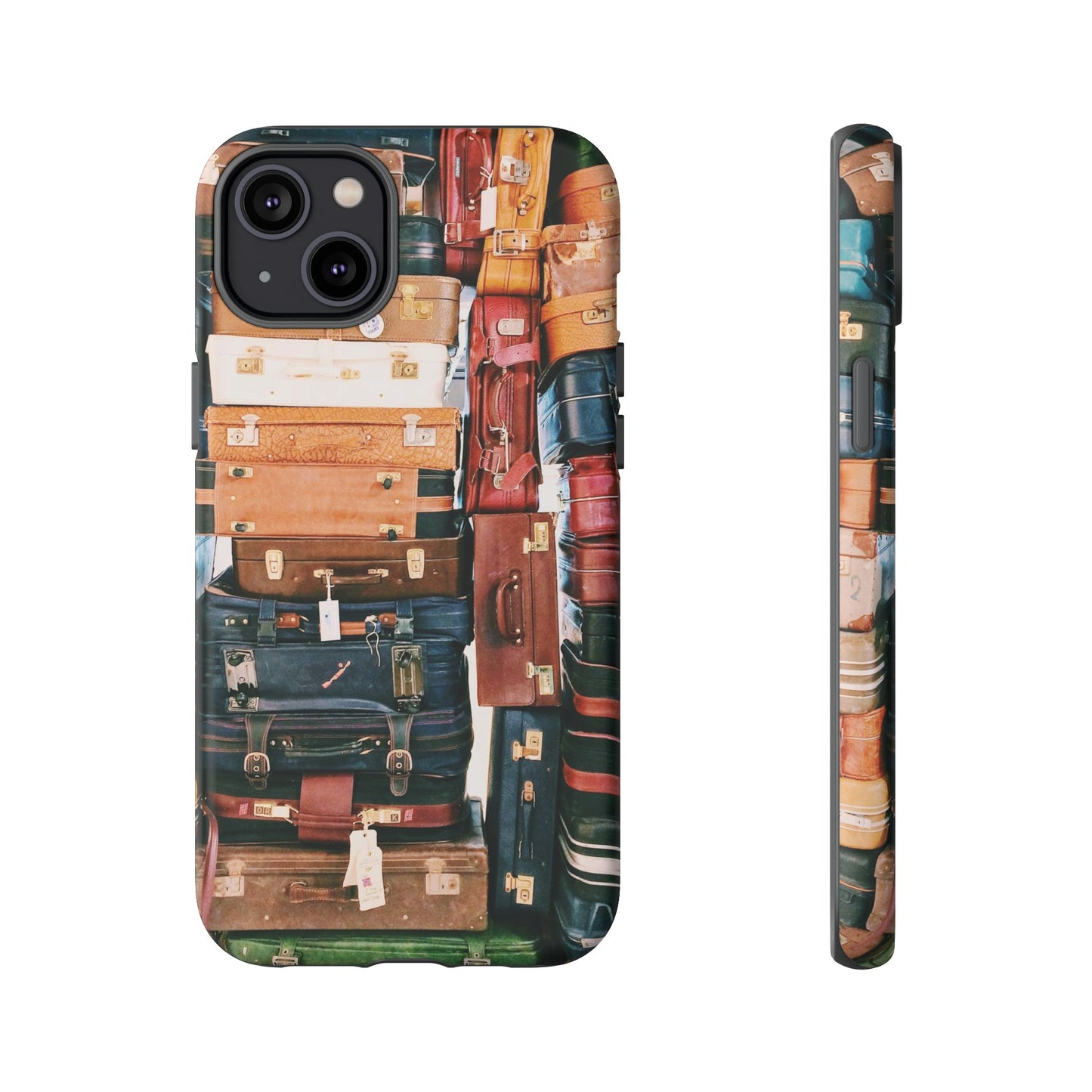 Suitcase Wallpaper Phone Case | iPhone 15 Plus/ Pro, 14, 13, 12| Google Pixel 7, Pro, 5| Samsung Galaxy S23 All Major Phone Models