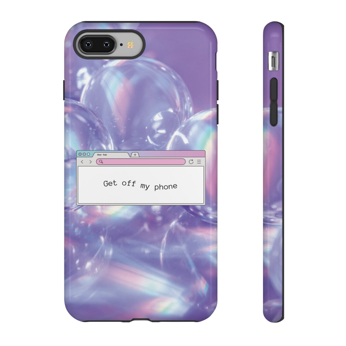 Get Off My Phone Wallpaper Phone Case | iPhone 15 Plus/ Pro, 14, 13, 12| Google Pixel 7, Pro, 5| Samsung Galaxy S23 All Major Phone Models