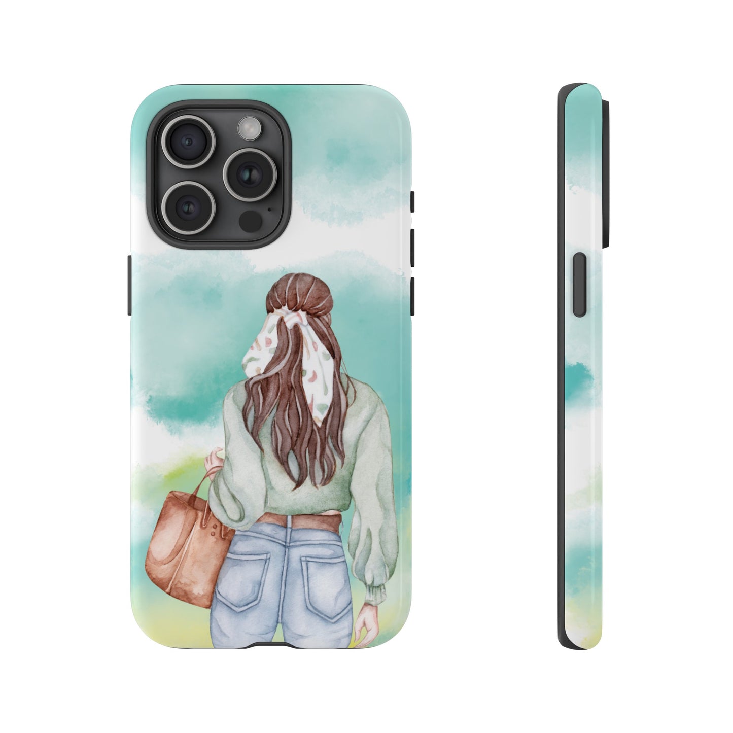 Girl Wallpaper Phone Case | iPhone 15 Plus/ Pro, 14, 13, 12| Google Pixel 7, Pro, 5| Samsung Galaxy S23 All Major Phone Models