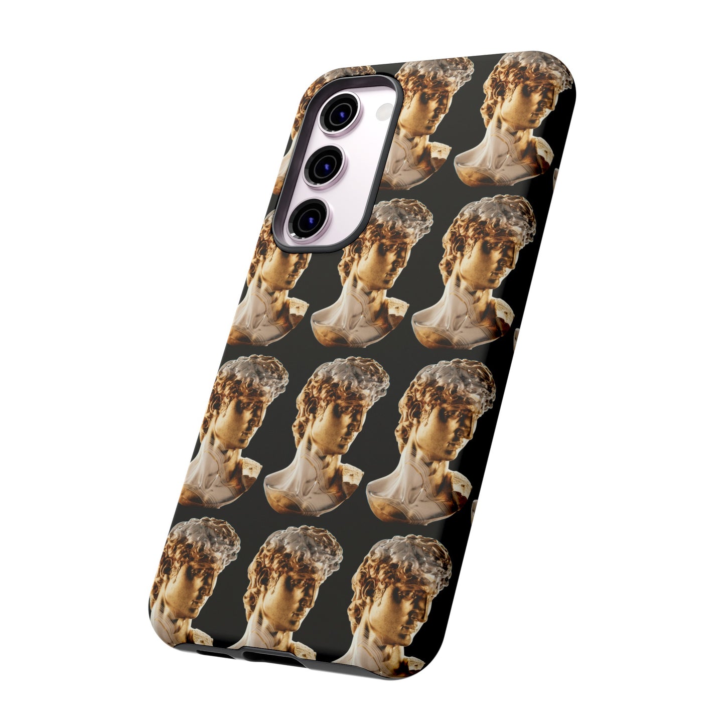 Golden Statue Wallpaper Phone Case | iPhone 15 Plus/ Pro, 14, 13, 12| Google Pixel 7, Pro, 5| Samsung Galaxy S23 All Major Phone Models