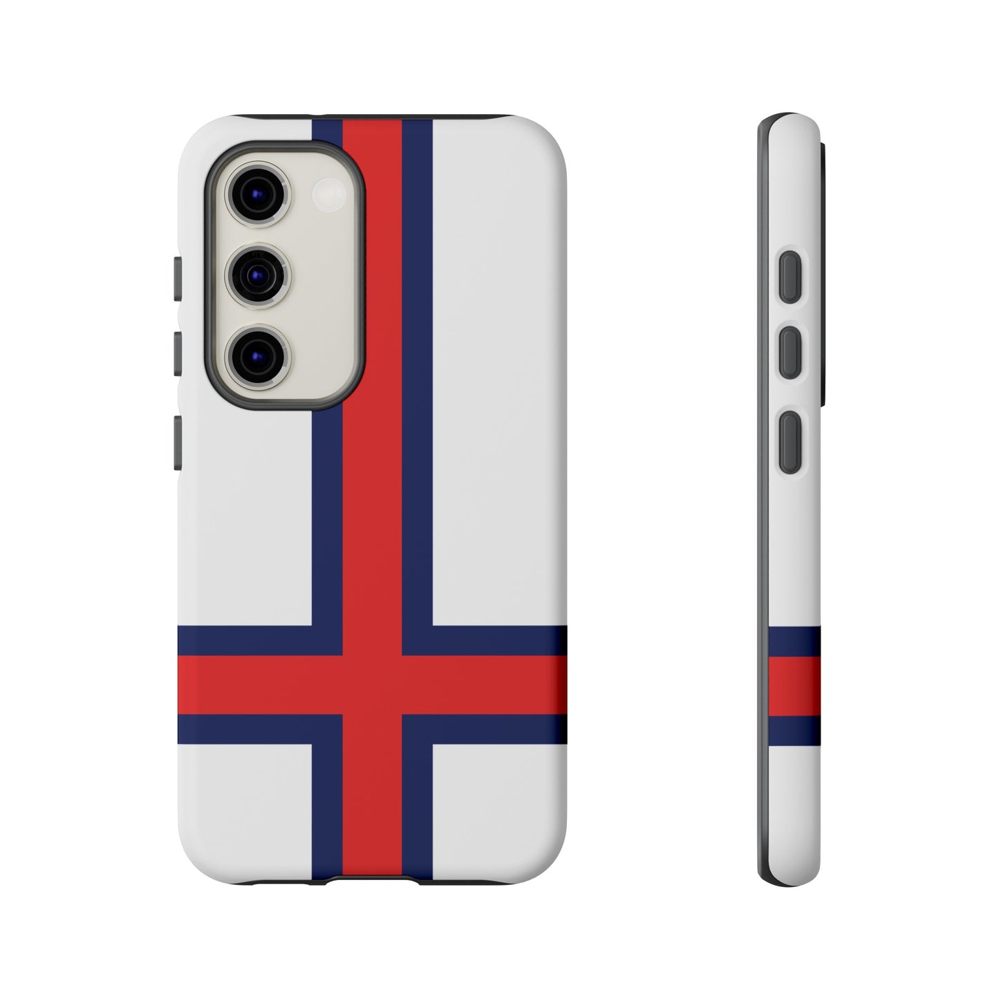 Faroe Island Denmark Flag Phone Case | iPhone 15 Plus/ Pro, 14, 13, 12| Google Pixel 7, Pro, 5| Samsung Galaxy S23 All Major Phone Models