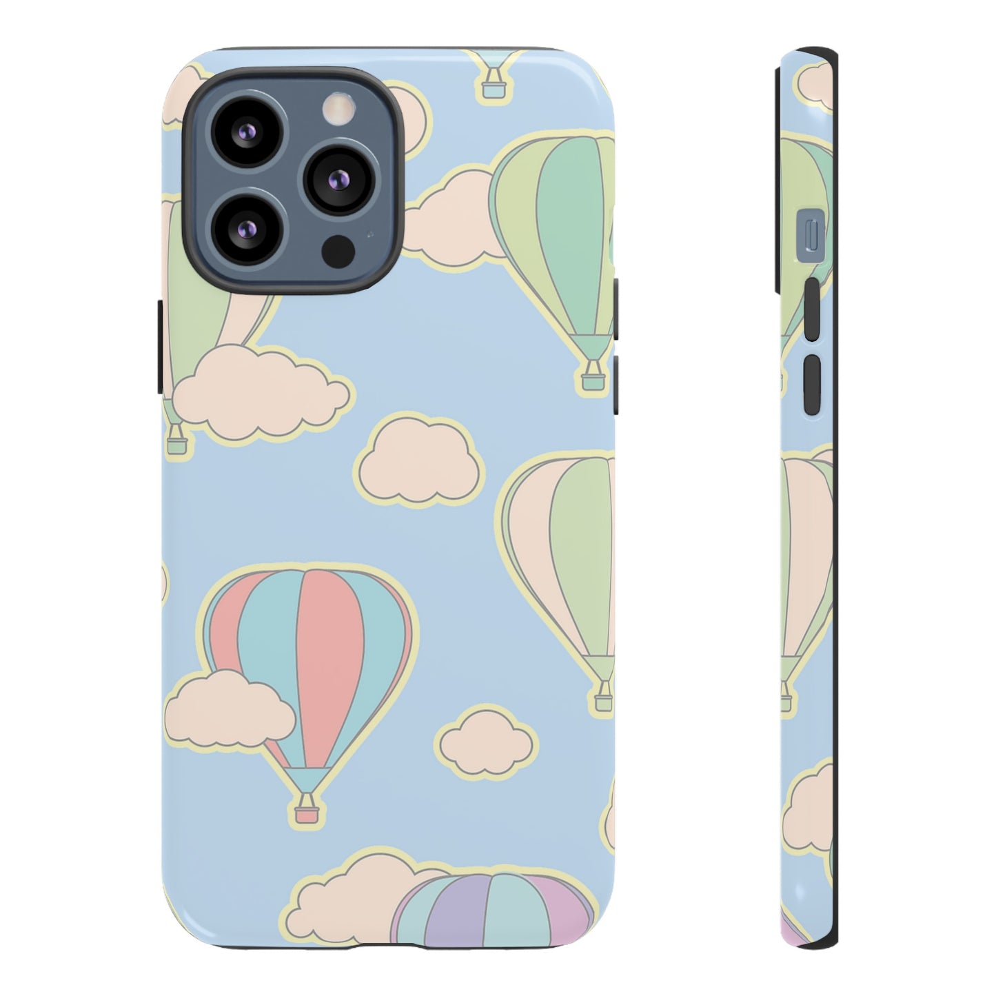 Hot Air Balloon Wallpaper Phone Case | iPhone 15 Plus/ Pro, 14, 13, 12| Google Pixel 7, Pro, 5| Samsung Galaxy S23 All Major Phone Models