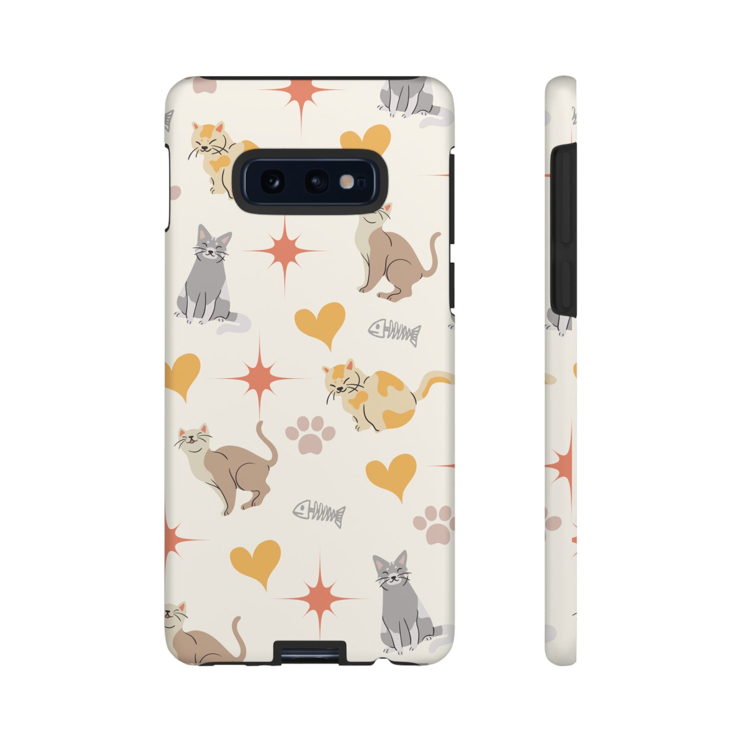 Cute Cat Wallpaper Phone Case | iPhone 15 Plus/ Pro, 14, 13, 12| Google Pixel 7, Pro, 5| Samsung Galaxy S23 All Major Phone Models