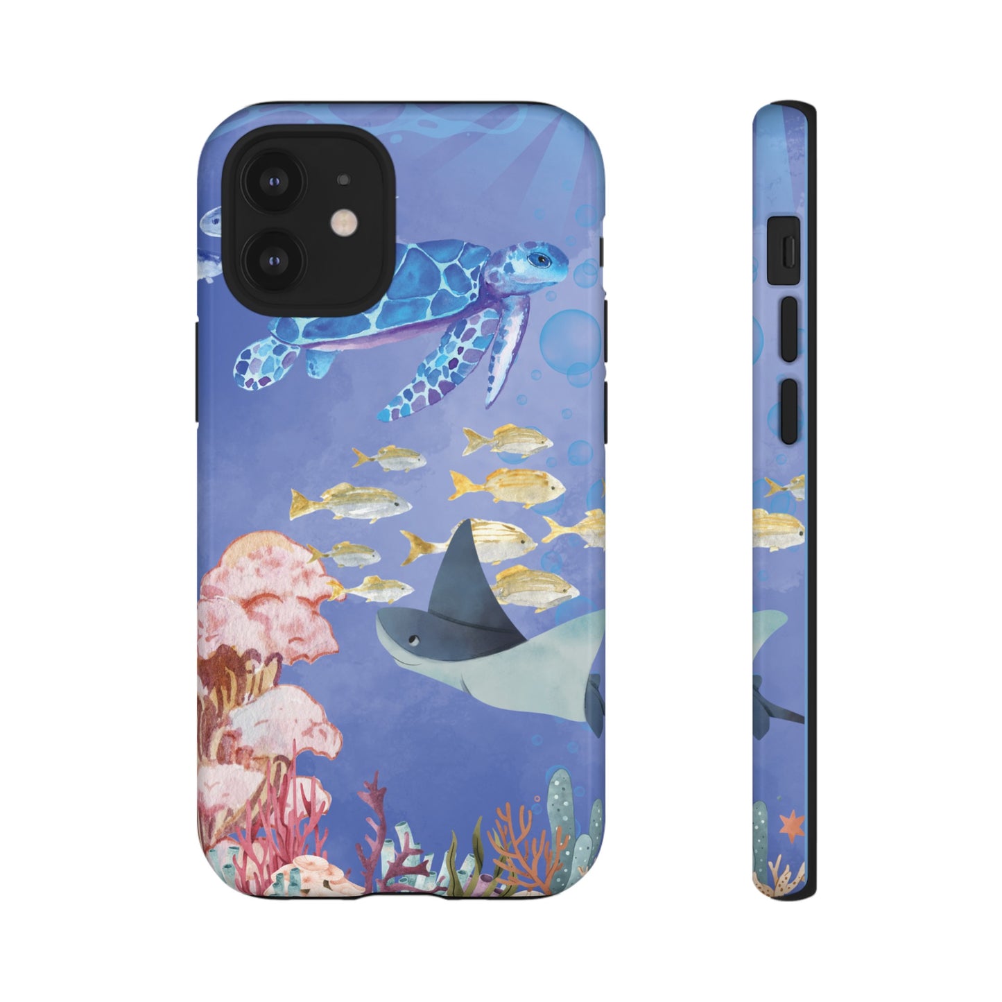 Underwater Scene Wallpaper Phone Case | iPhone 15 Plus/ Pro, 14, 13, 12| Google Pixel 7, Pro, 5| Samsung Galaxy S23 All Major Phone Models