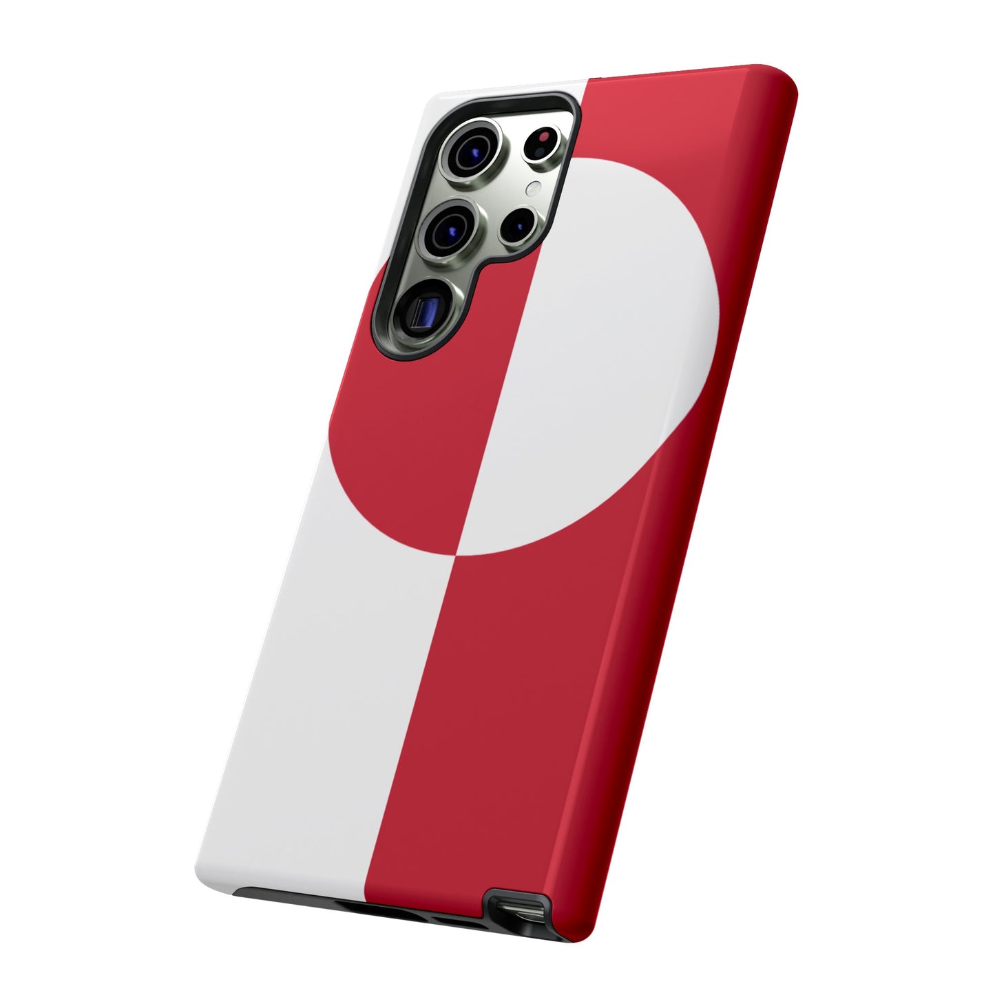 Greenland (Denmark) Flag Phone Case | iPhone 15 Plus/ Pro, 14, 13, 12| Google Pixel 7, Pro, 5| Samsung Galaxy S23 All Major Phone Models