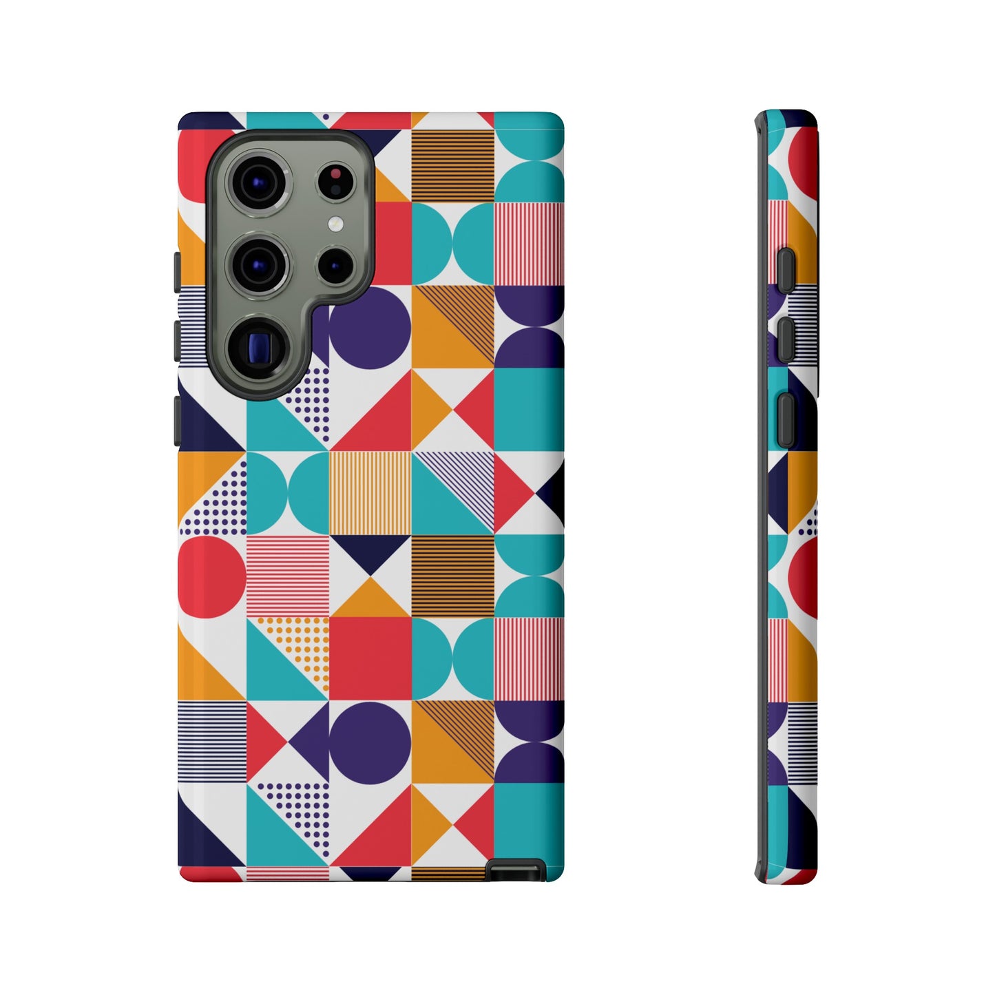 Geometric Patterned Wallpaper Phone Case | iPhone 15 Plus/ Pro, 14, 13, 12| Google Pixel 7, Pro, 5|Samsung Galaxy S23 All Major Phone Models