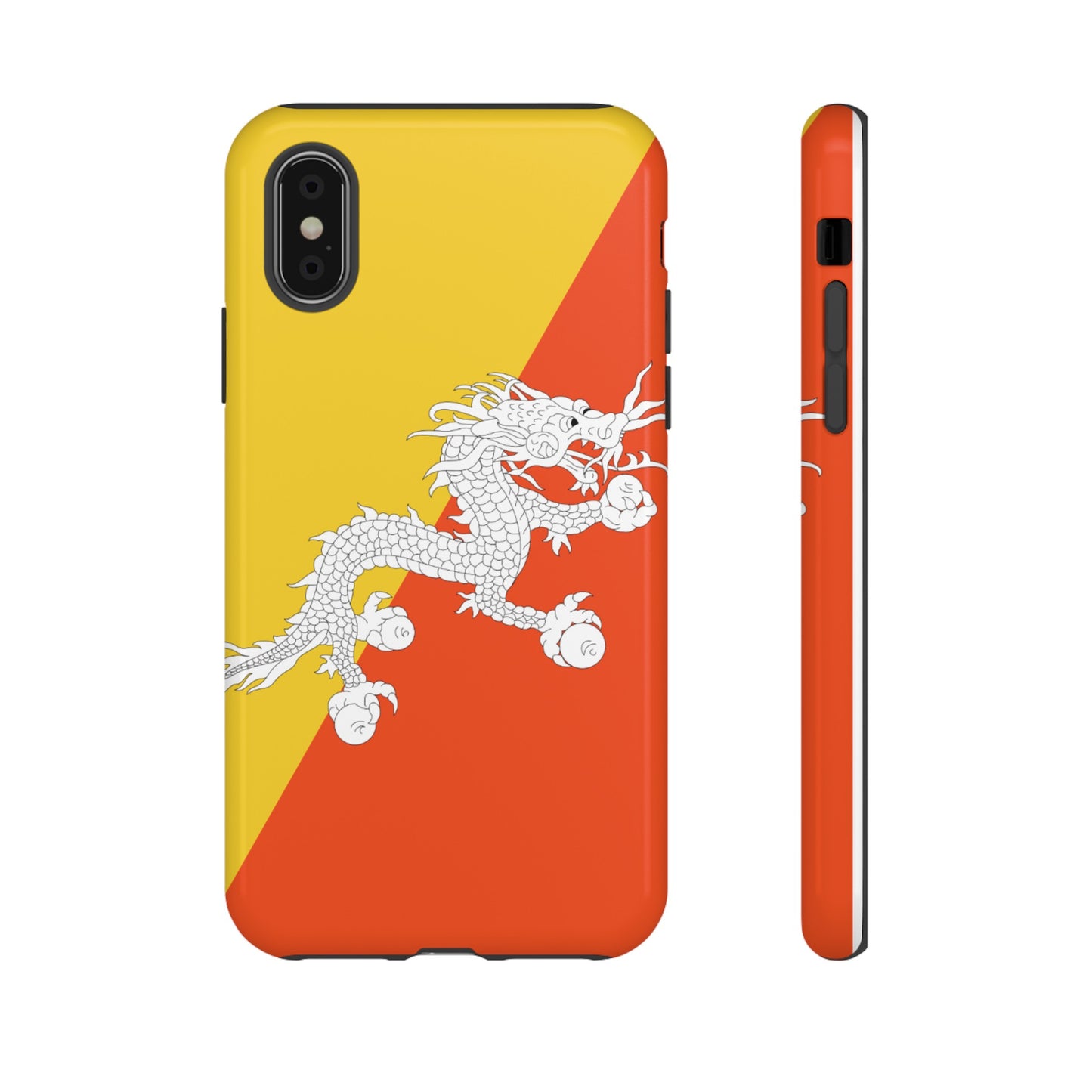 Bhutan Flag Phone Case | iPhone 15 Plus/ Pro, 14, 13, 12| Google Pixel 7, Pro, 5| Samsung Galaxy S23 All Major Phone Models