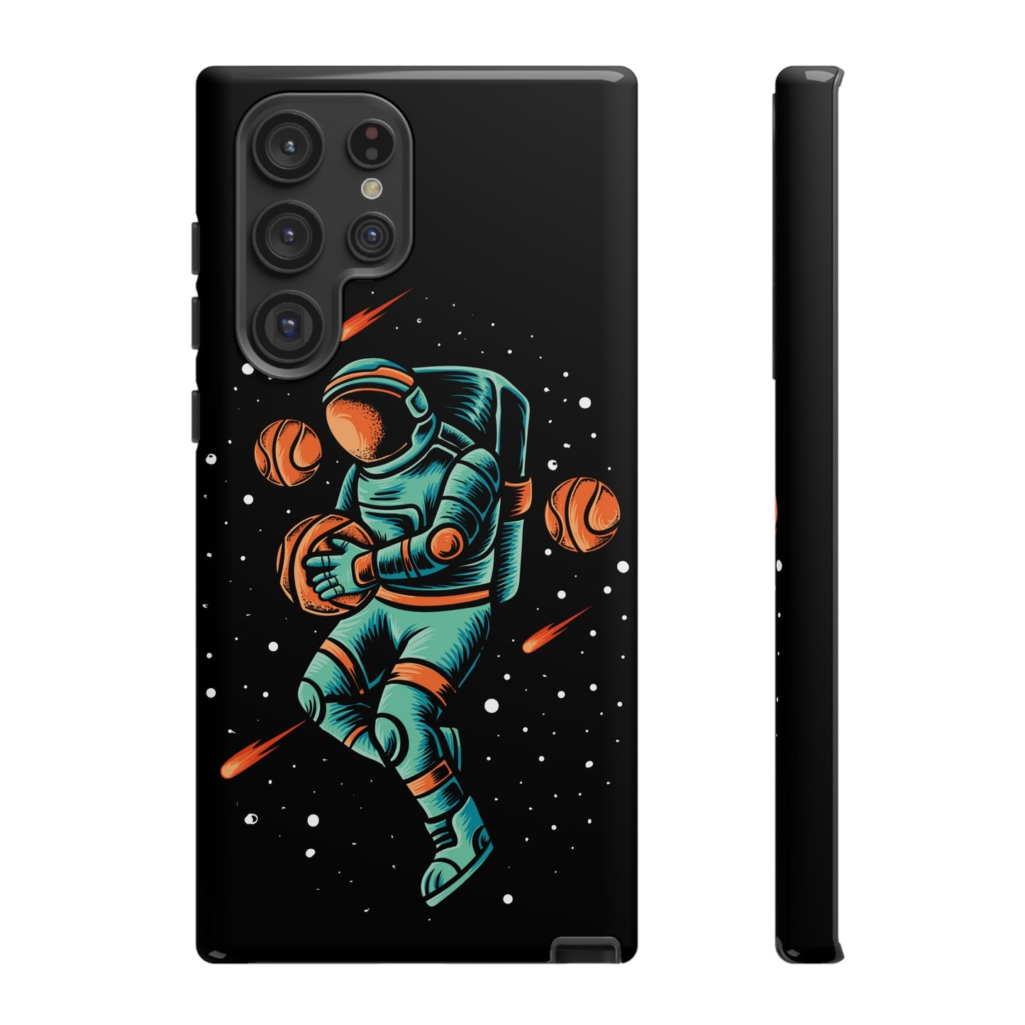 Space Basketball Phone Case | iPhone 15 Plus/ Pro, 14, 13, 12| Google Pixel 7, Pro, 5| Samsung Galaxy S23 All Major Phone Models