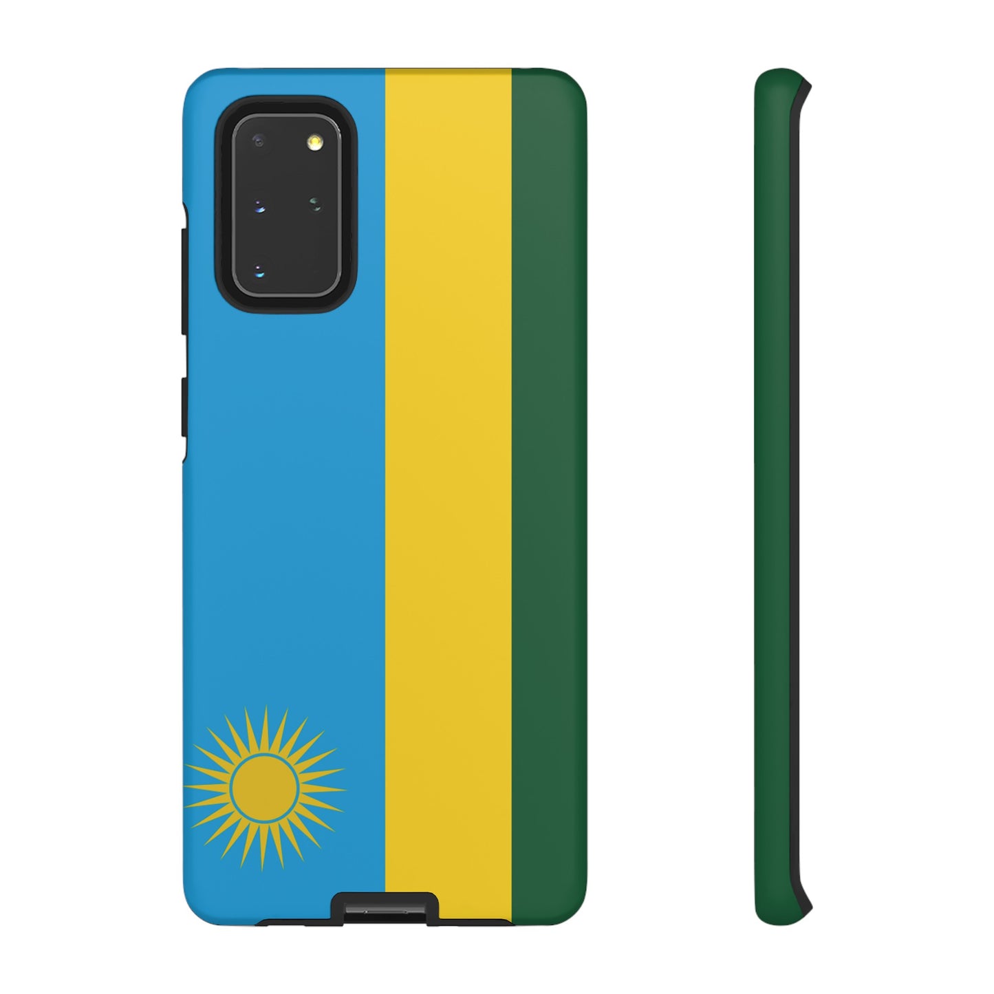 Rwanda Flag Phone Case | iPhone 15 Plus/ Pro, 14, 13, 12| Google Pixel 7, Pro, 5| Samsung Galaxy S23 All Major Phone Models