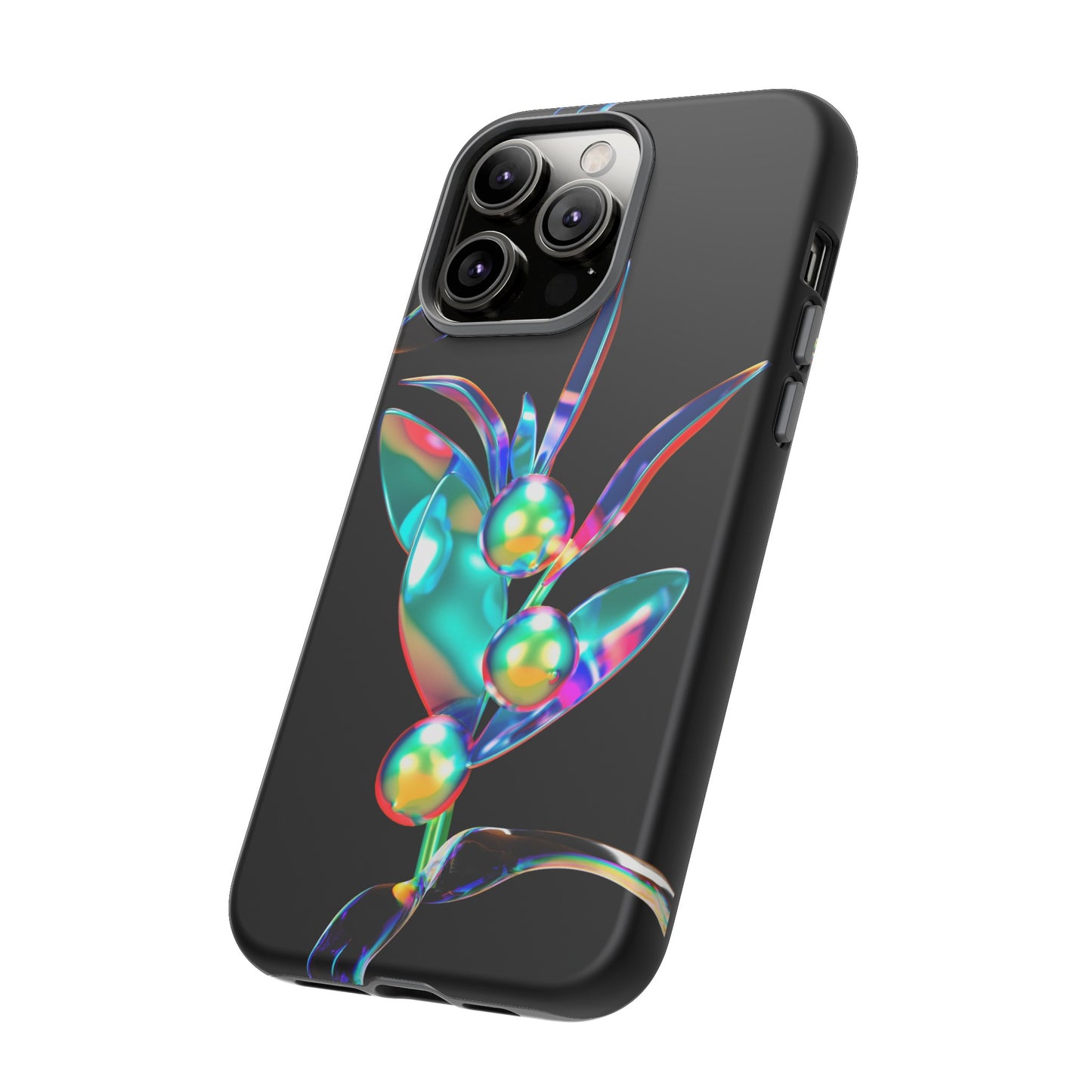 Psychedelic Flower Wallpaper Phone Case | iPhone 15 Plus/ Pro, 14, 13, 12| Google Pixel 7, Pro, 5| Samsung Galaxy S23 All Major Phone Models