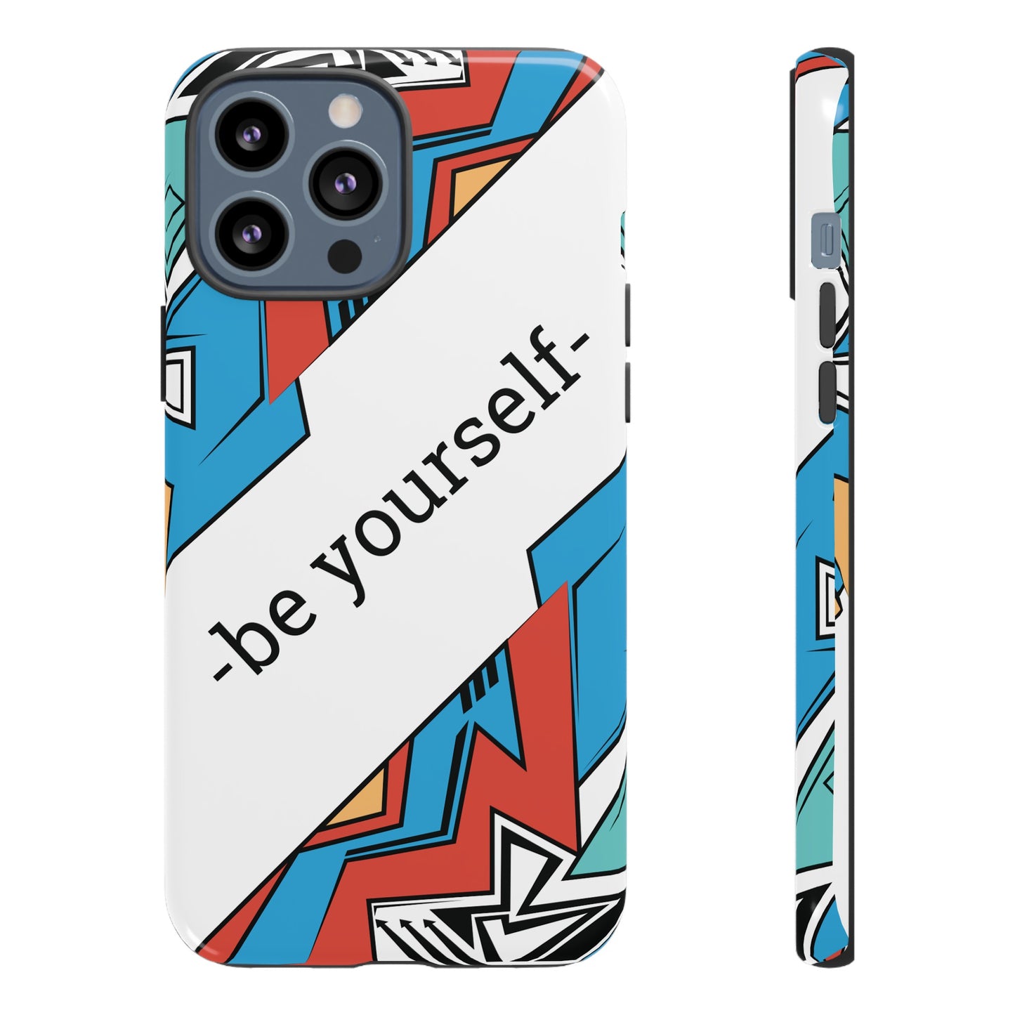 Be Yourself Wallpaper Phone Case | iPhone 15 Plus/ Pro, 14, 13, 12| Google Pixel 7, Pro, 5| Samsung Galaxy S23 All Major Phone Models