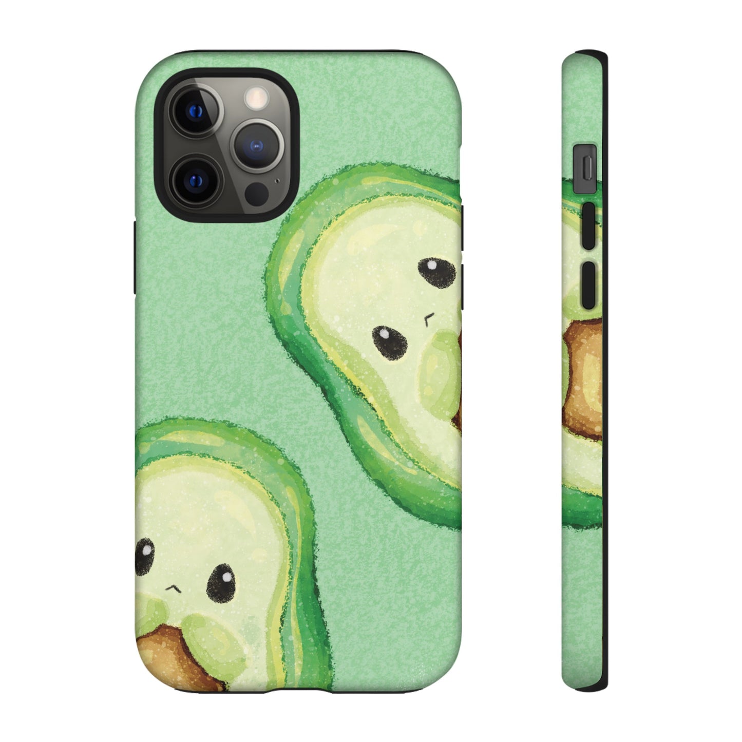 Avocado Friends Wallpaper Phone Case | iPhone 15 Plus/ Pro, 14, 13, 12| Google Pixel 7, Pro, 5| Samsung Galaxy S23 All Major Phone Models