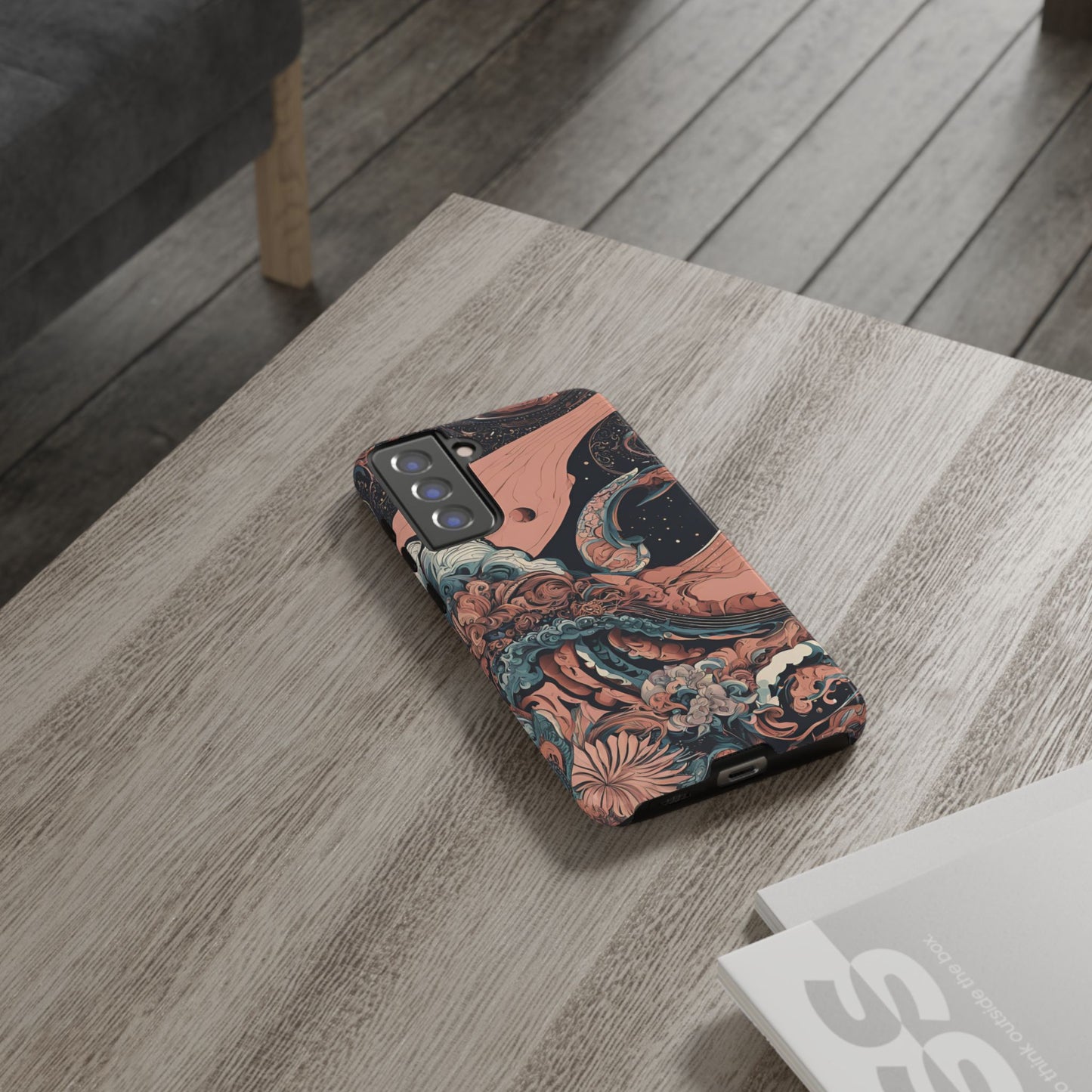 Abstract Landscape Phone Case| iPhone 15 Plus/ Pro, 14, 13, 12| Google Pixel 7, Pro, 5| Samsung Galaxy S23 All Major Phone Models