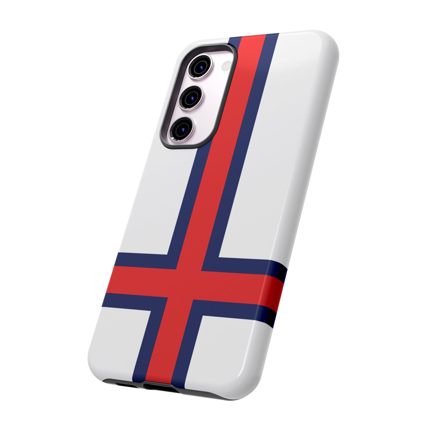 Faroe Island Denmark Flag Phone Case | iPhone 15 Plus/ Pro, 14, 13, 12| Google Pixel 7, Pro, 5| Samsung Galaxy S23 All Major Phone Models