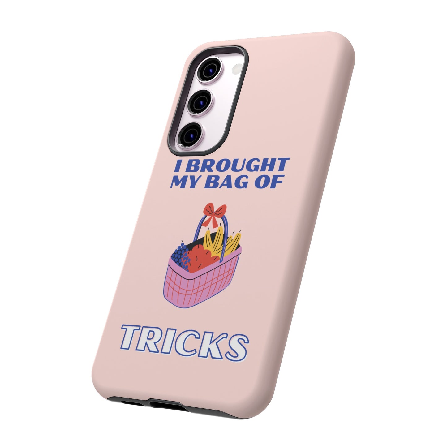 I Brought My Bag Of Tricks Wallpaper Phone Case | iPhone 15 Plus/ Pro, 14, 13, 12| Google Pixel 7, Pro, 5| Samsung Galaxy S23 All Major Phone Models