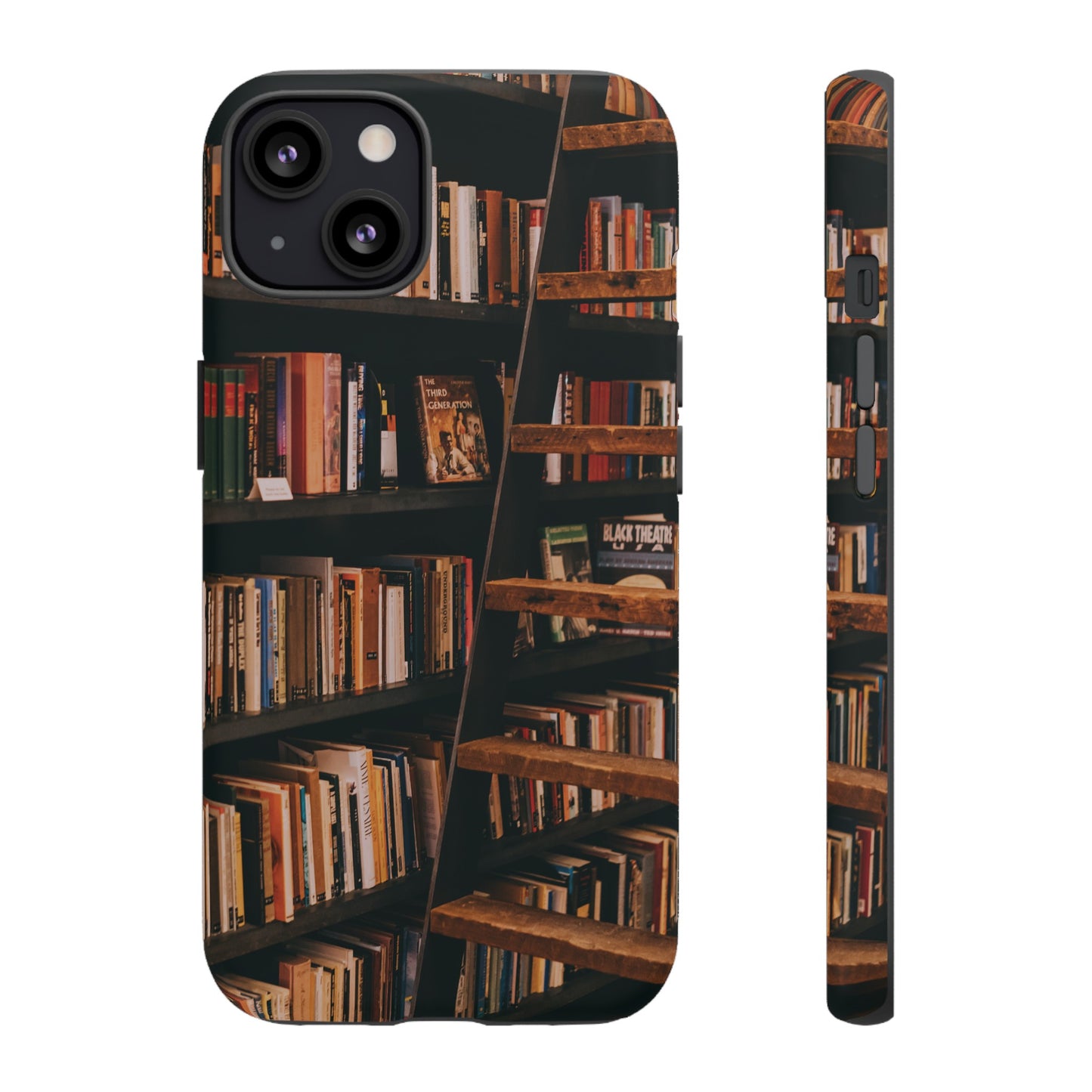 Bookcase Wallpaper Phone Case | iPhone 15 Plus/ Pro, 14, 13, 12| Google Pixel 7, Pro, 5| Samsung Galaxy S23 All Major Phone Models