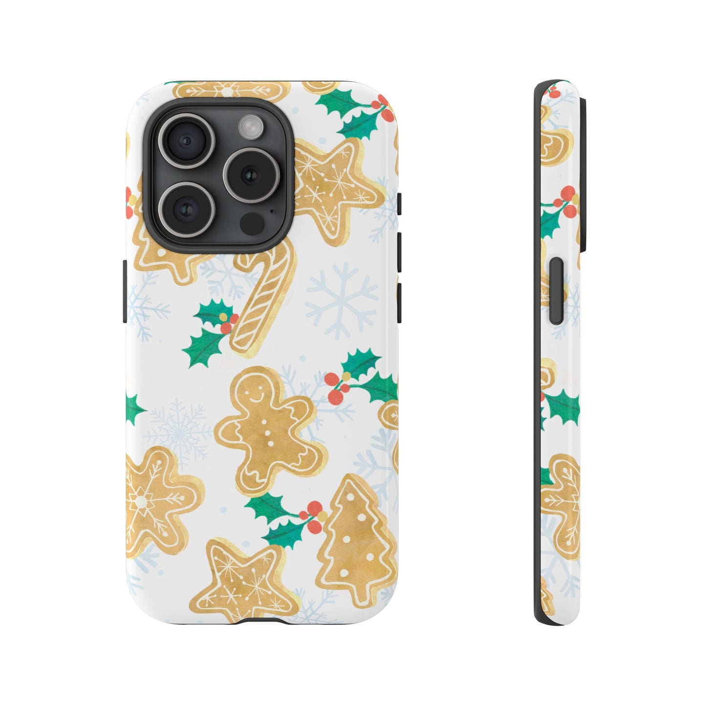 Gingerbread Wallpaper Phone Case | iPhone 15 Plus/ Pro, 14, 13, 12| Google Pixel 7, Pro, 5| Samsung Galaxy S23 All Major Phone Models