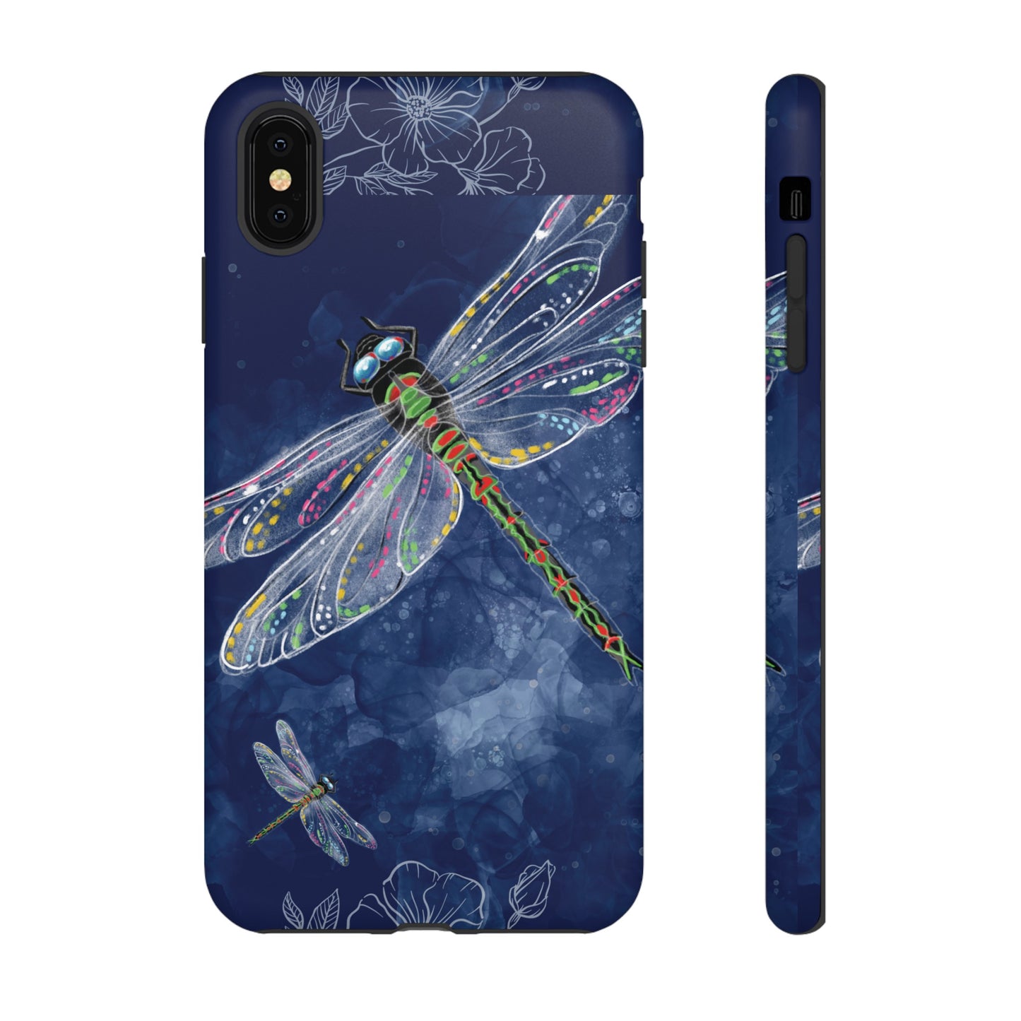 Dragonfly Wallpaper Phone Case | iPhone 15 Plus/ Pro, 14, 13, 12| Google Pixel 7, Pro, 5| Samsung Galaxy S23 All Major Phone Models