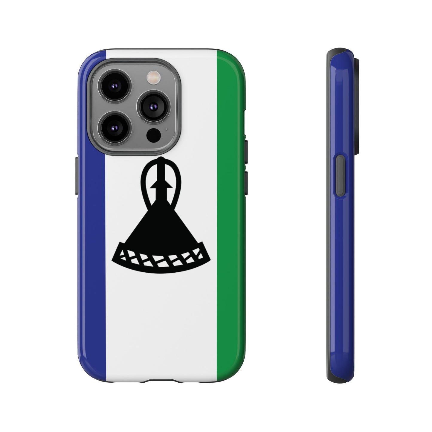 Lesotho Flag Phone Case | iPhone 15 Plus/ Pro, 14, 13, 12| Google Pixel 7, Pro, 5| Samsung Galaxy S23 All Major Phone Models