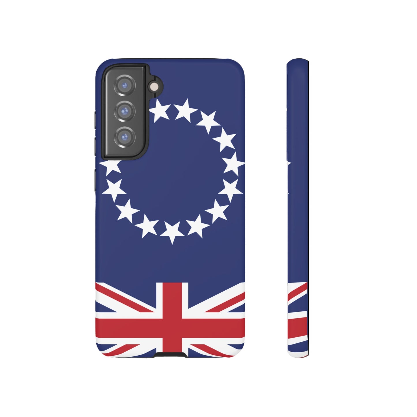 Cook Islands Flag Phone Case | iPhone 15 Plus/ Pro, 14, 13, 12| Google Pixel 7, Pro, 5| Samsung Galaxy S23 All Major Phone Models