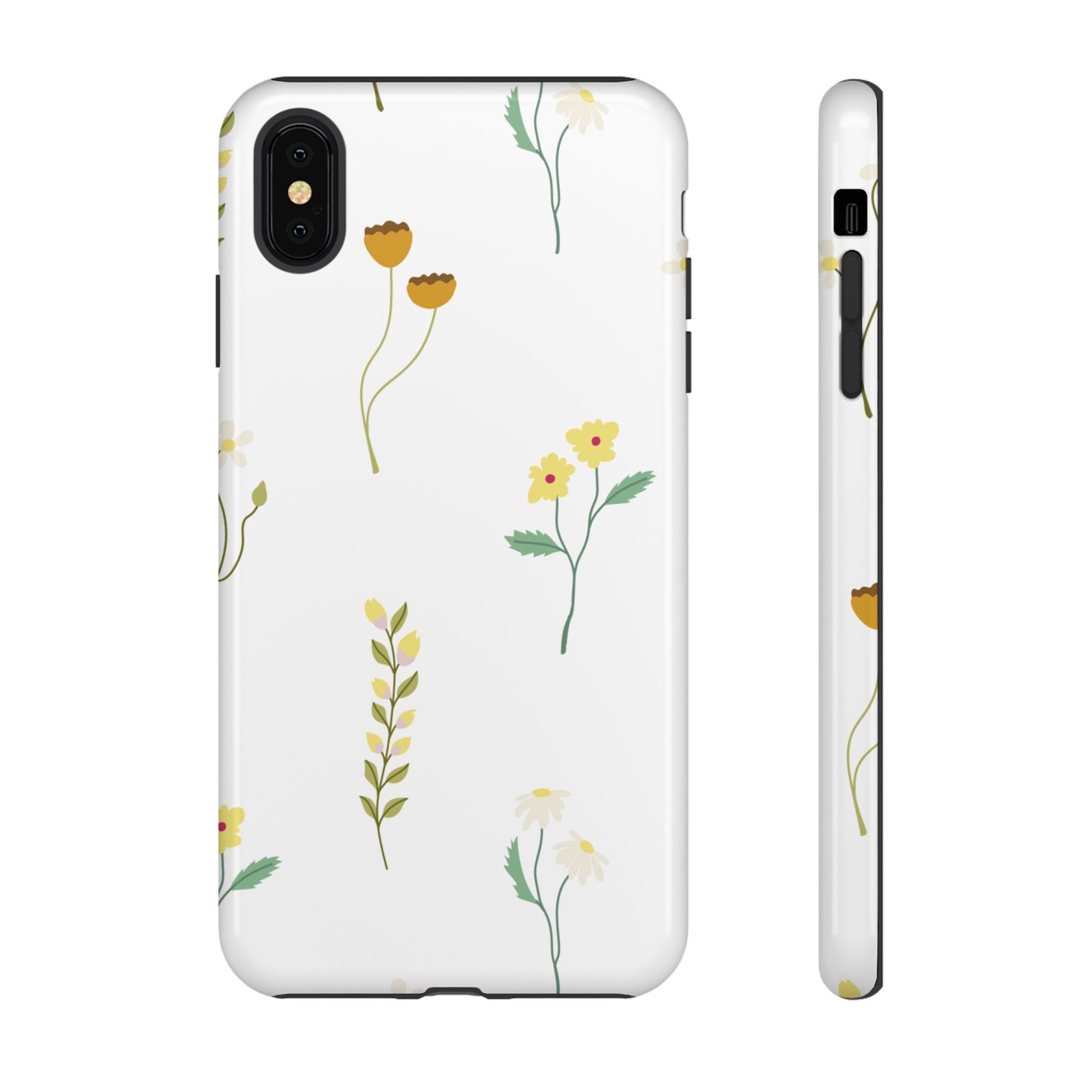 Delicate Floral Wallpaper Phone Case | iPhone 15 Plus/ Pro, 14, 13, 12| Google Pixel 7, Pro, 5| Samsung Galaxy S23 All Major Phone Models