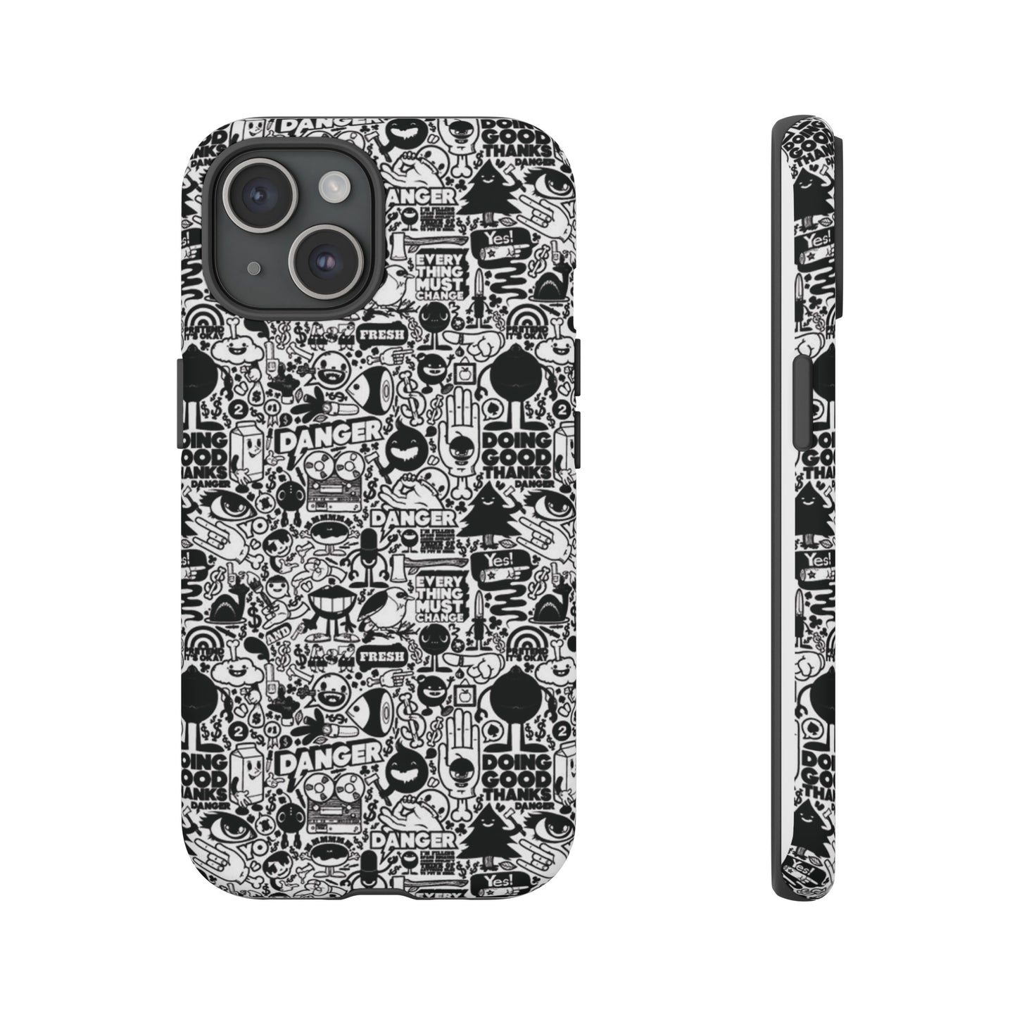 Sticker Wallpaper Phone Case | iPhone 15 Plus/ Pro, 14, 13, 12| Google Pixel 7, Pro, 5| Samsung Galaxy S23 All Major Phone Models