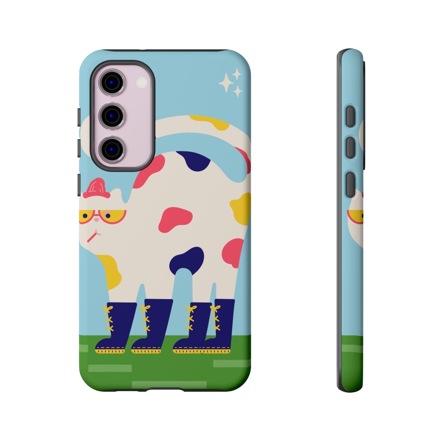 Rainboot Cat Phone Case | iPhone 15 Plus/ Pro, 14, 13, 12| Google Pixel 7, Pro, 5| Samsung Galaxy S23 All Major Phone Models