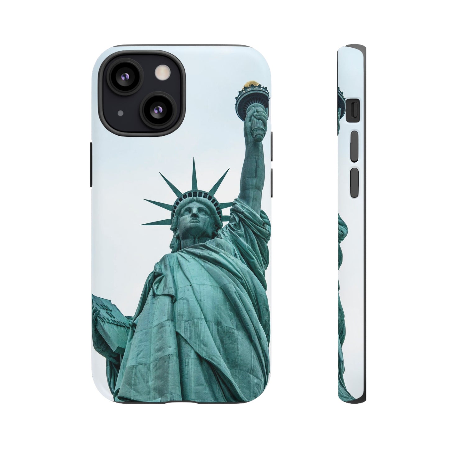 Statue of Liberty Wallpaper Phone Case | iPhone 15 Plus/ Pro, 14, 13, 12| Google Pixel 7, Pro, 5| Samsung Galaxy S23 All Major Phone Models