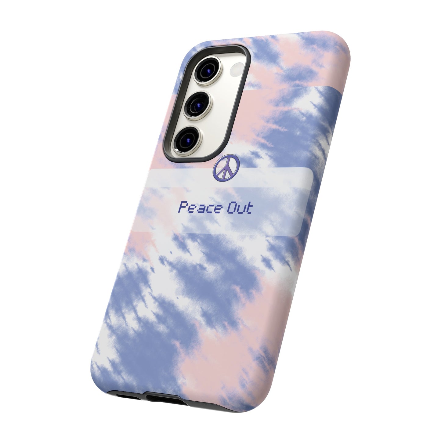 Peace Out Wallpaper Phone Case | iPhone 15 Plus/ Pro, 14, 13, 12| Google Pixel 7, Pro, 5| Samsung Galaxy S23 All Major Phone Models