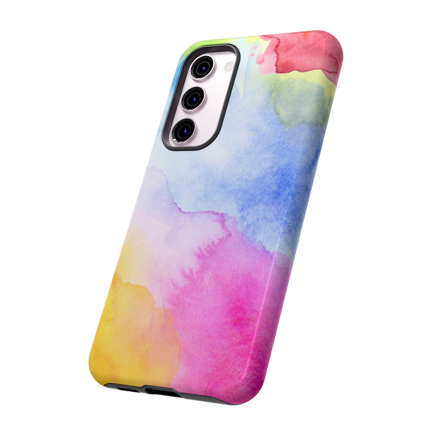 Watercolour Rainbow Phone Case | iPhone 15 Plus/ Pro, 14, 13, 12| Google Pixel 7, Pro, 5| Samsung Galaxy S23 All Major Phone Models