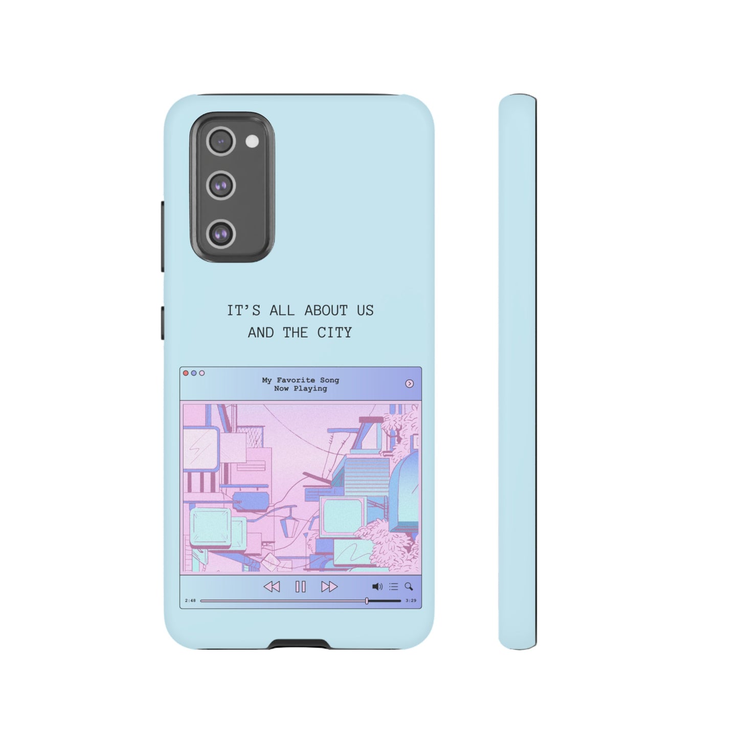 Us And The City Phone Case | iPhone 15 Plus/ Pro, 14, 13, 12| Google Pixel 7, Pro, 5| Samsung Galaxy S23 All Major Phone Models