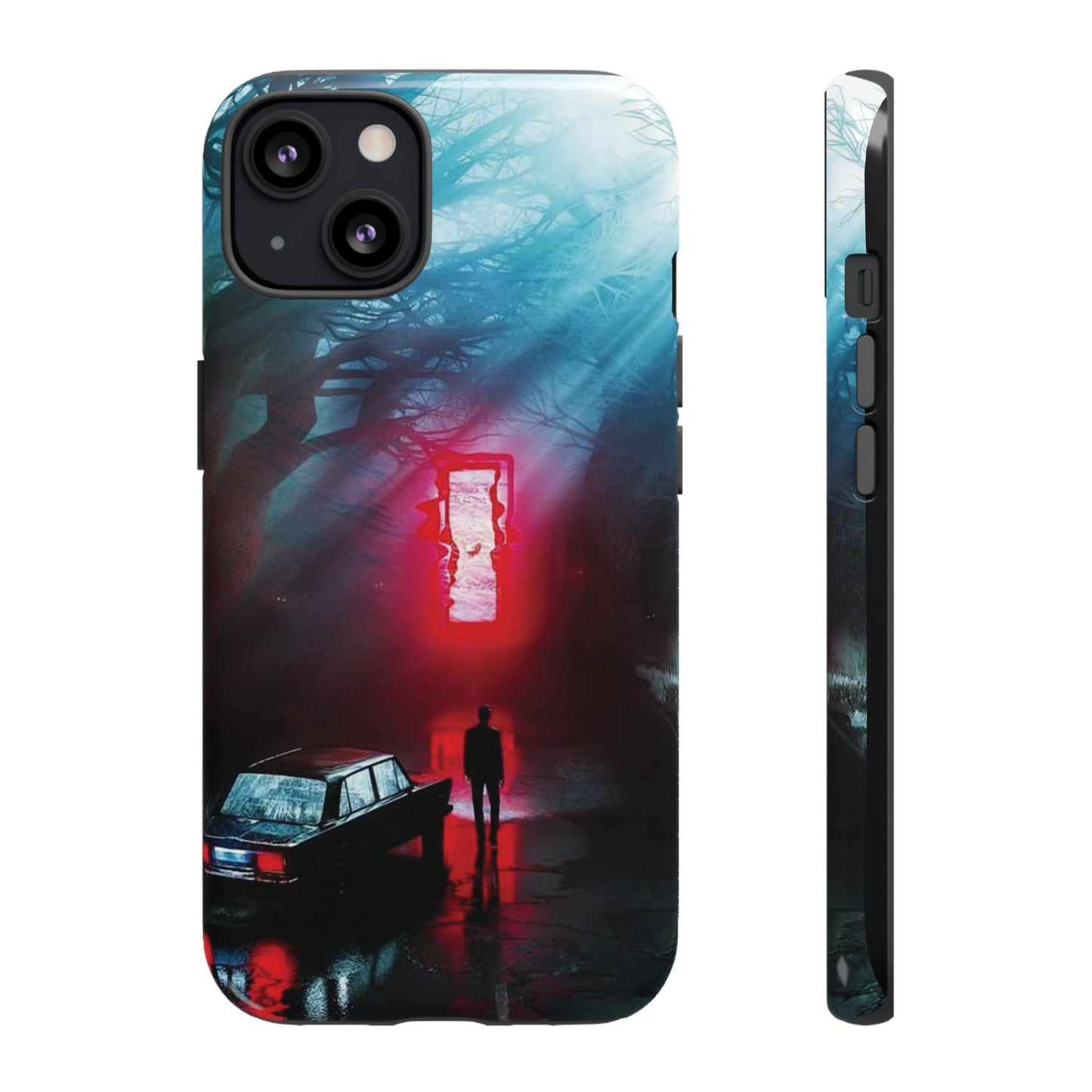 Red Glow Horror Wallpaper Phone Case | iPhone 15 Plus/ Pro, 14, 13, 12| Google Pixel 7, Pro, 5| Samsung Galaxy S23 All Major Phone Models