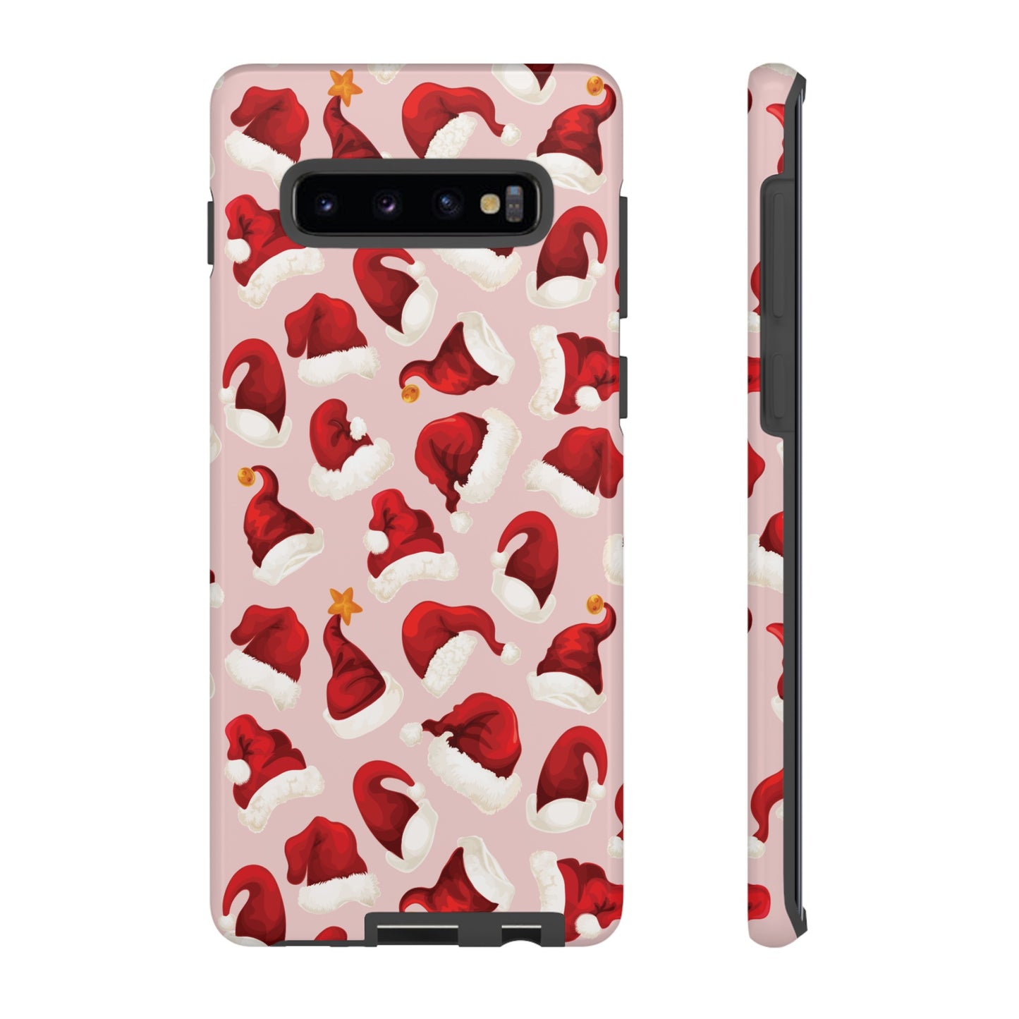 Christmas Hat Wallpaper Phone Case | iPhone 15 Plus/ Pro, 14, 13, 12| Google Pixel 7, Pro, 5| Samsung Galaxy S23 All Major Phone Models