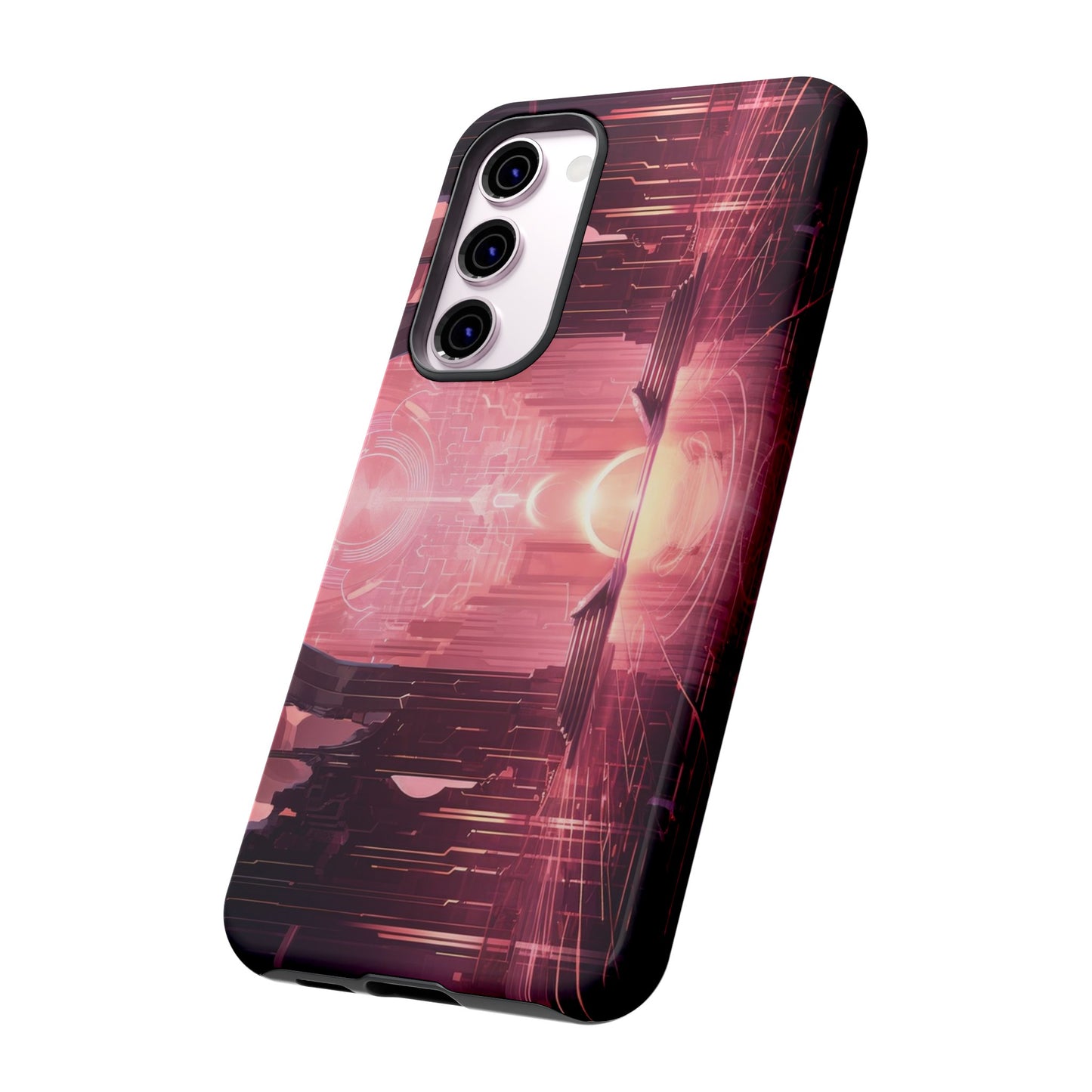 Sci-Fi Hall Wallpaper Phone Case | iPhone 15 Plus/ Pro, 14, 13, 12| Google Pixel 7, Pro, 5| Samsung Galaxy S23 All Major Phone Models